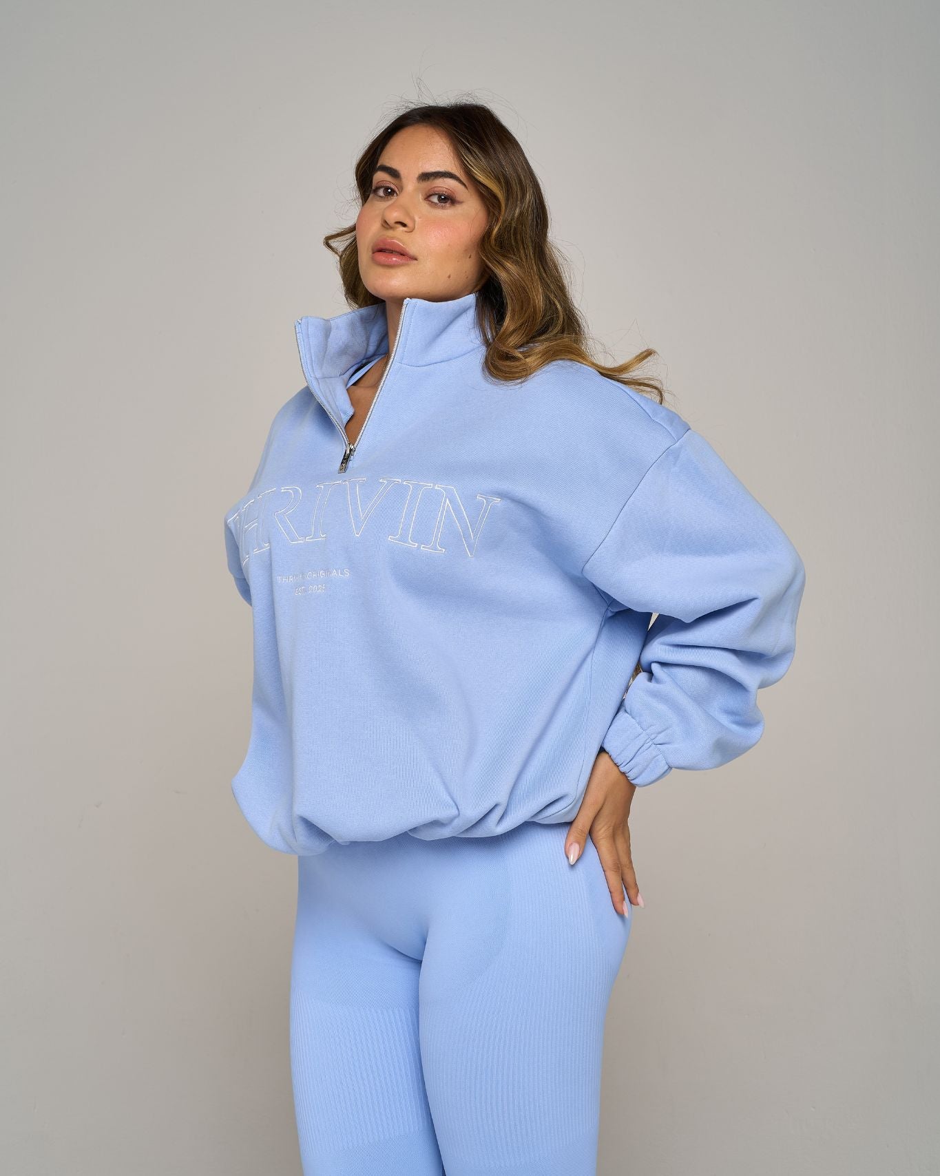 Chiara Original Halfzipper Sweatshirt | Glacier