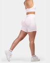 Seamless Sculpt Ribbed Contour Shorts | White