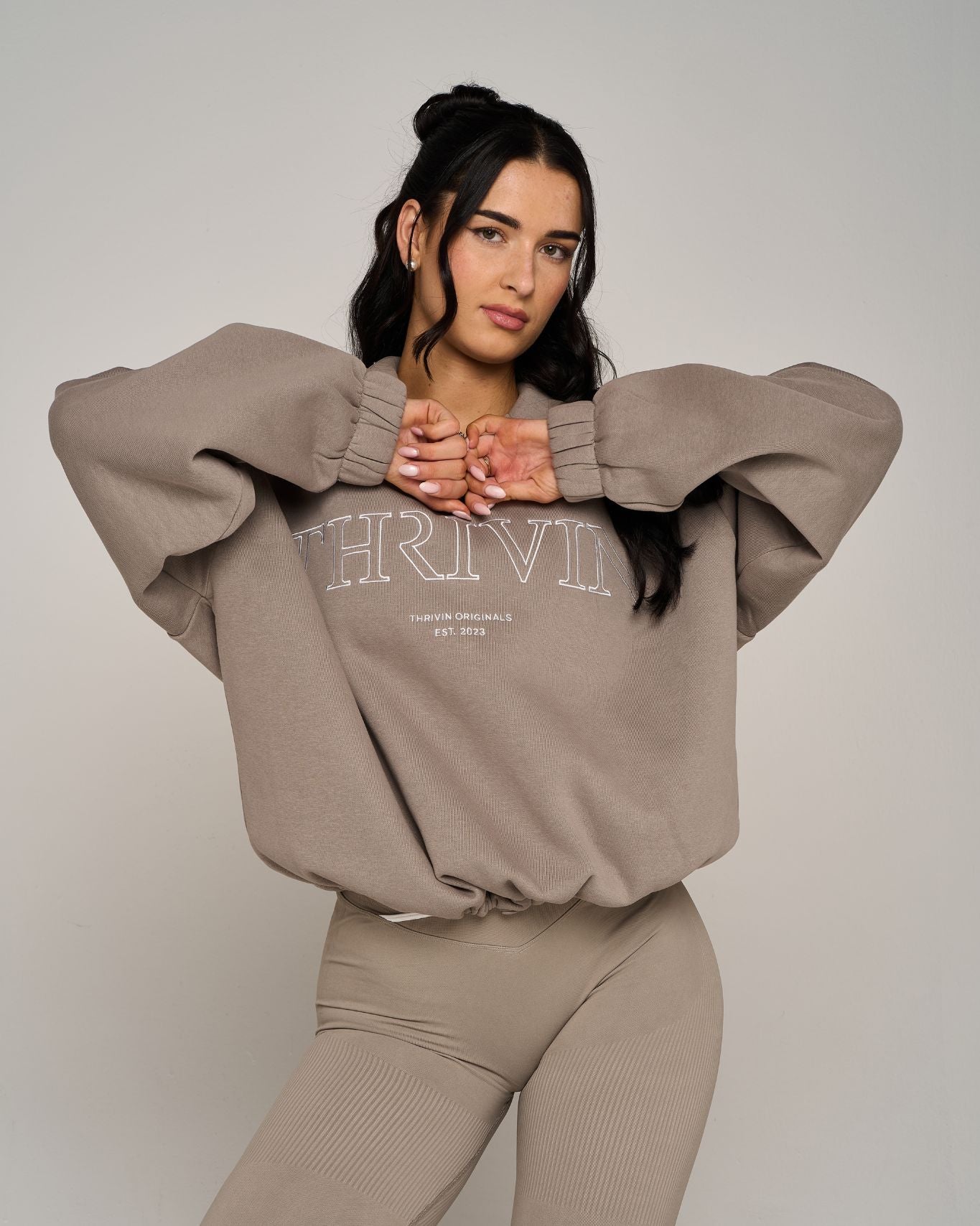 Original Halfzipper Sweater | Latte