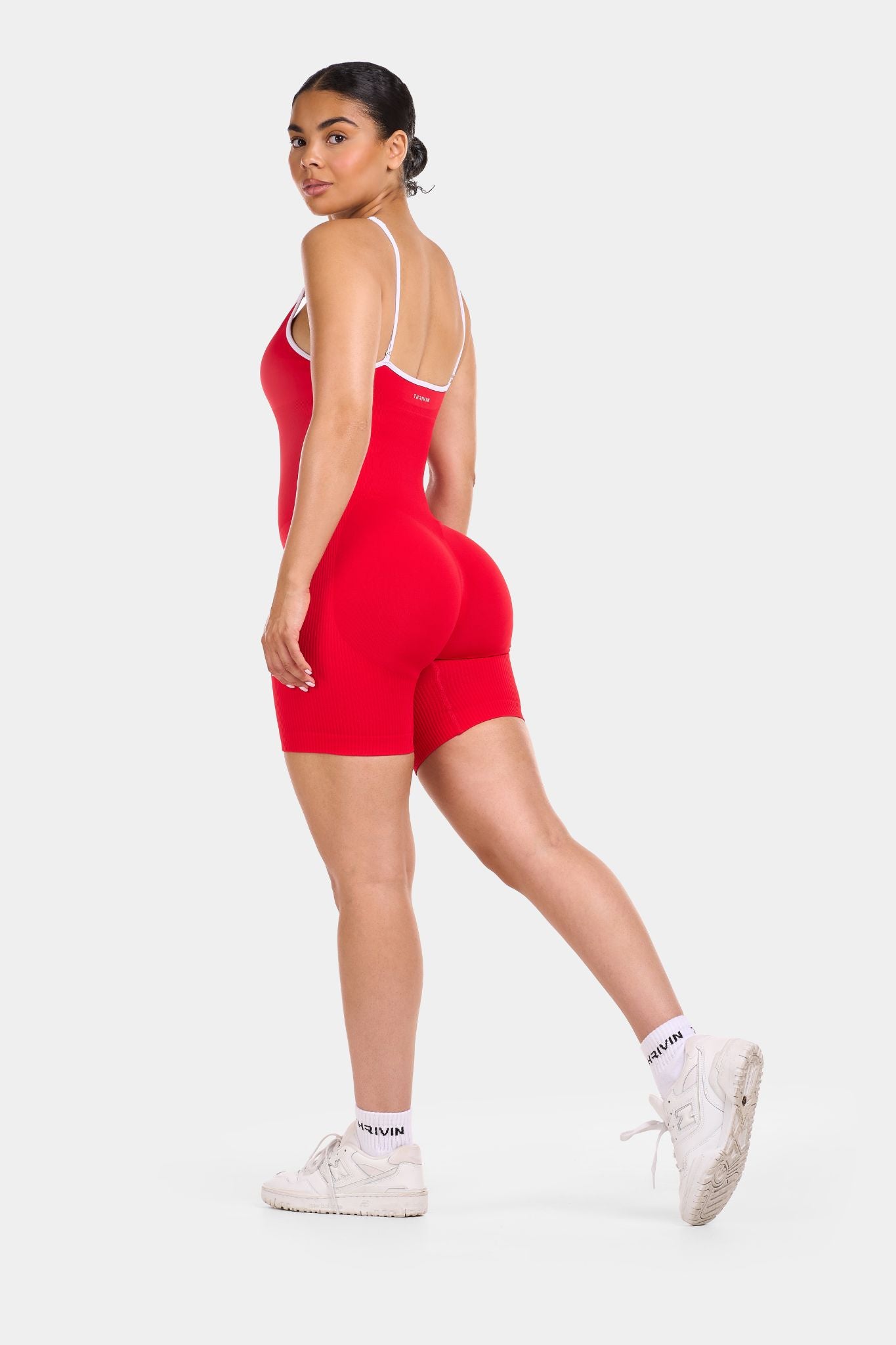 Multi-Way Sculpt Seamless Bodysuit | Baywatch Red