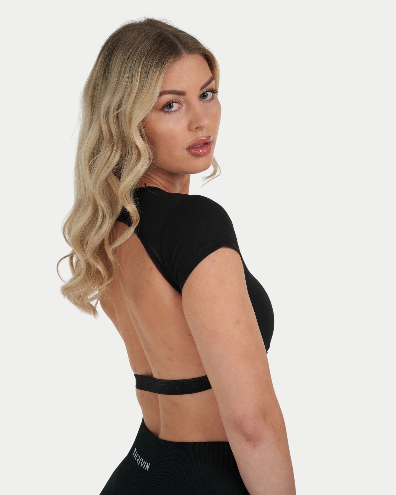 Arise Backless Top - Zwart