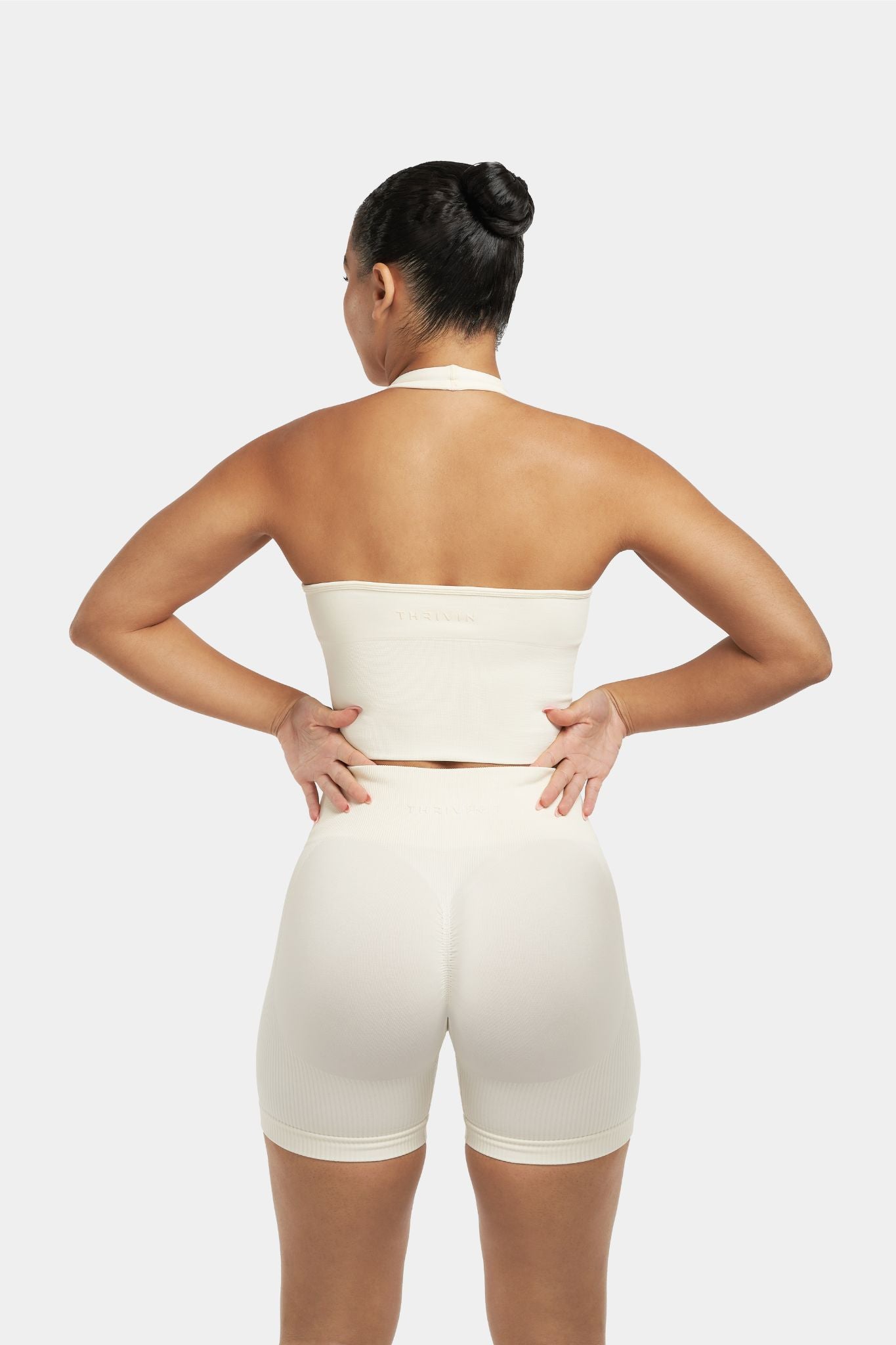 Arise - Seamless Sculpt Ribbed Contour Leggings - Zwart