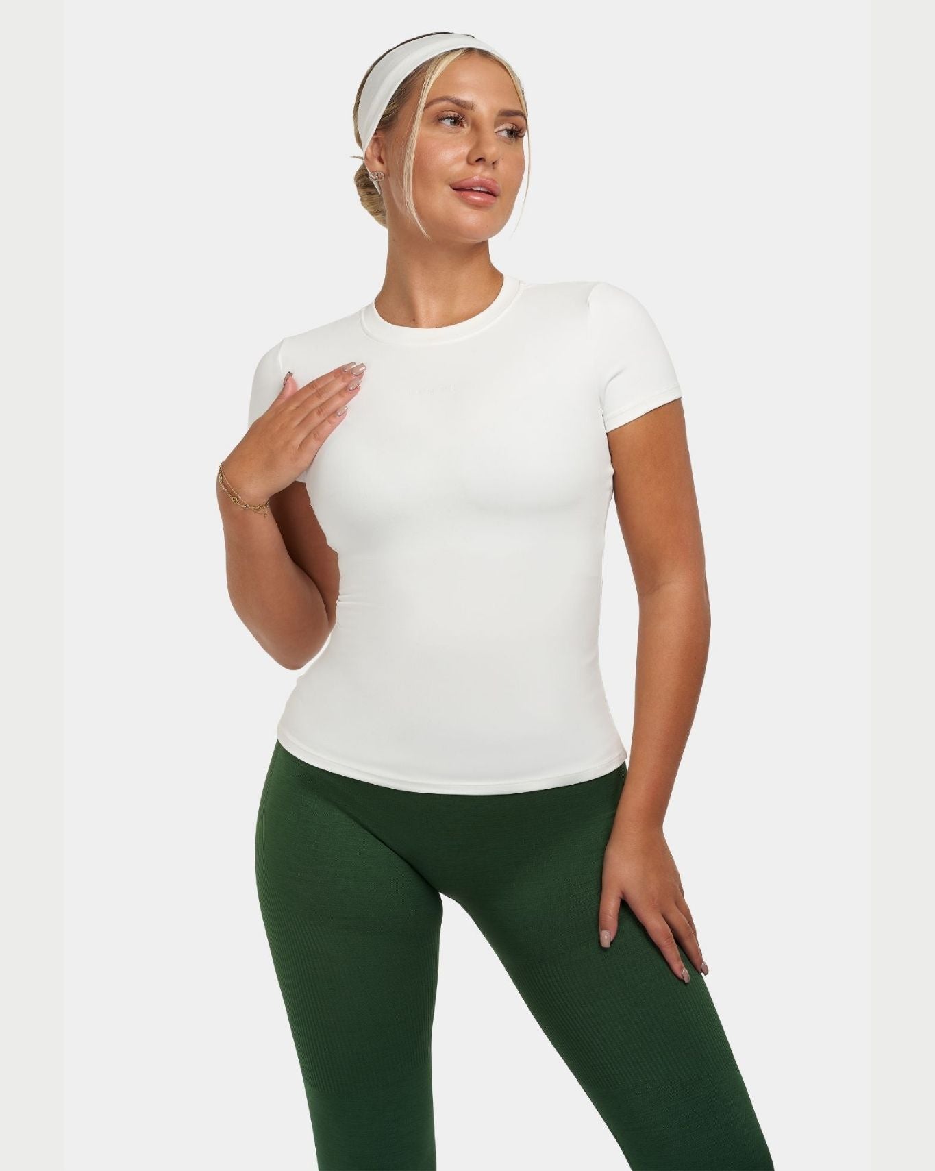 Arise - Seamless Sculpt Ribbed Contour Leggings - Zwart