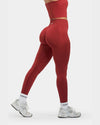 Arise - Seamless Sculpt Ribbed Contour Leggings - Zwart