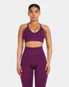 Multi-Way Sculpt Seamless Top | Plum
