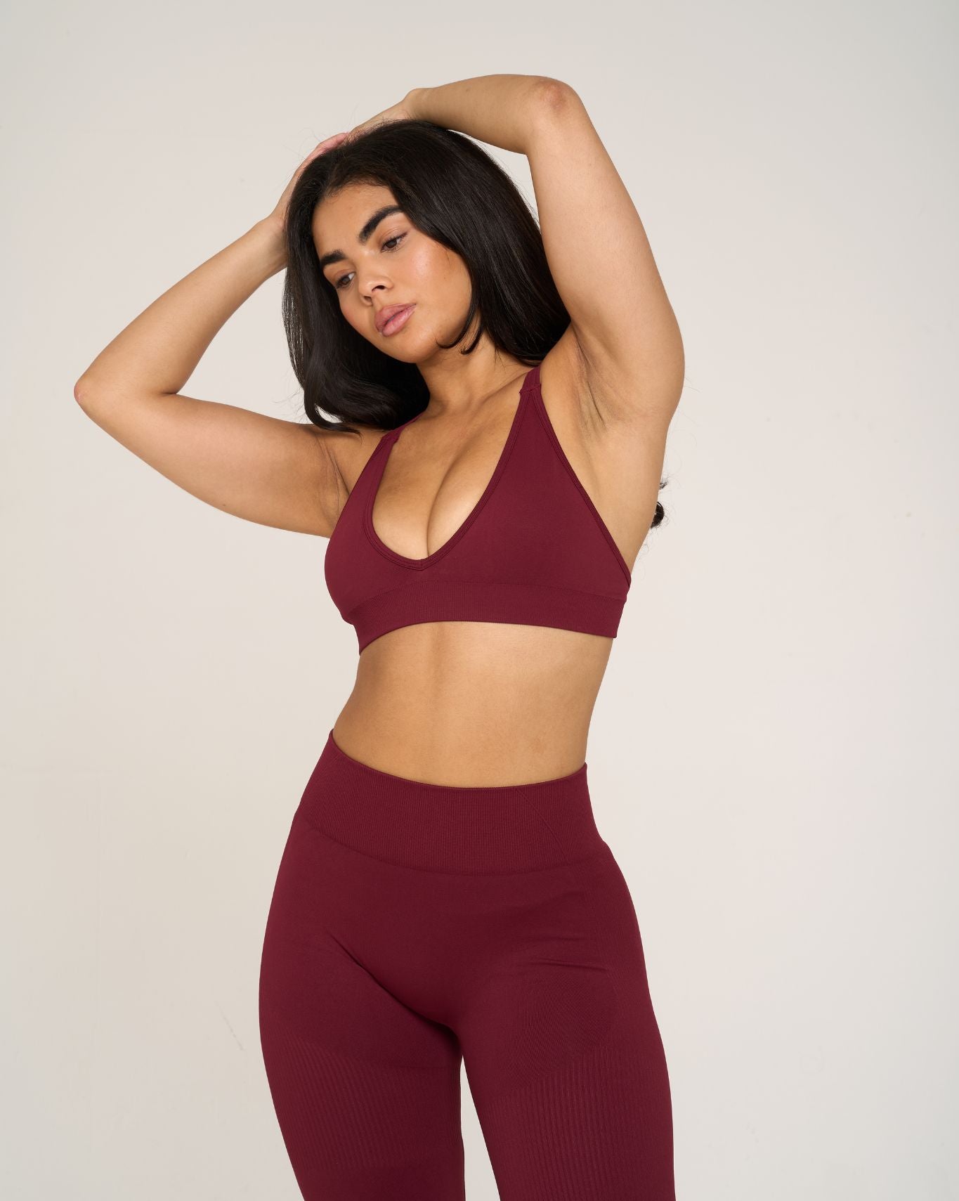 Sculpt Seamless Bra | New Burgundy