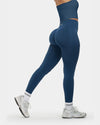 Arise - Seamless Sculpt Ribbed Contour Leggings - Zwart