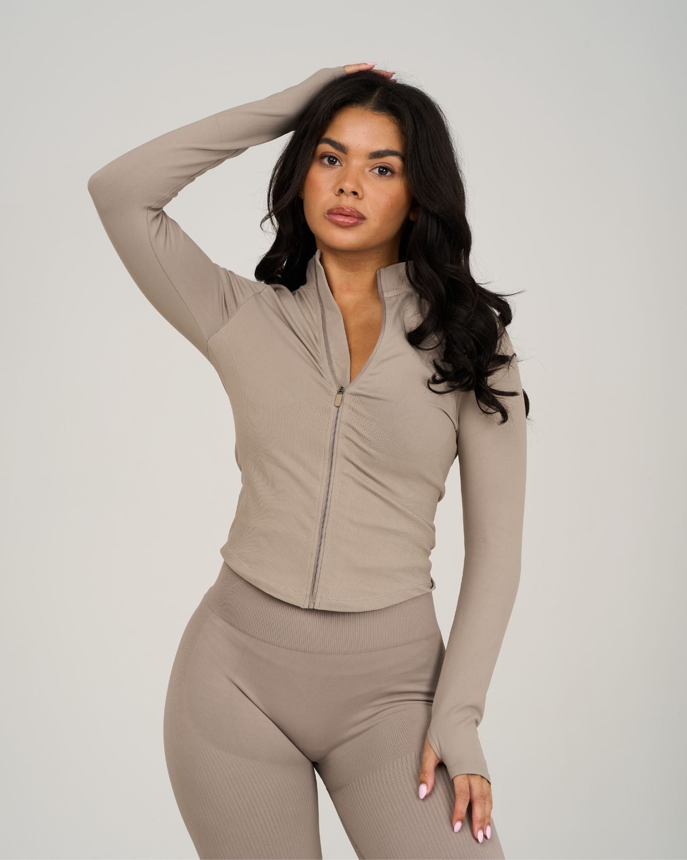 Elevate Sculpt Shapewear Jacket | Latte