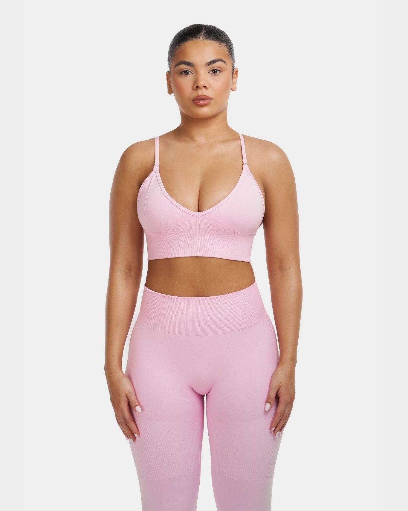 Multi-Way Sculpt Seamless Top | Pilates Pink