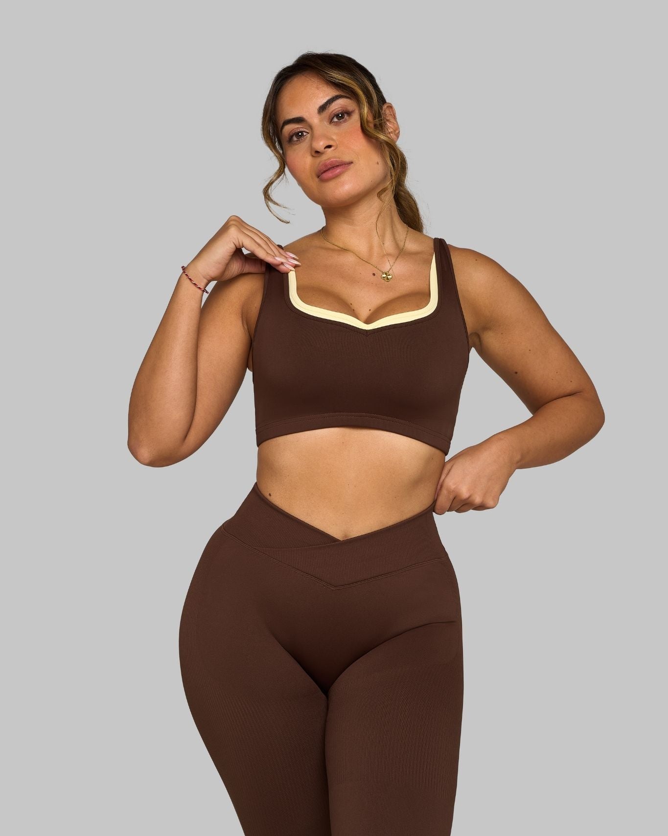 Chiara Sweetheart Impact Bra | Lemon Sorbet