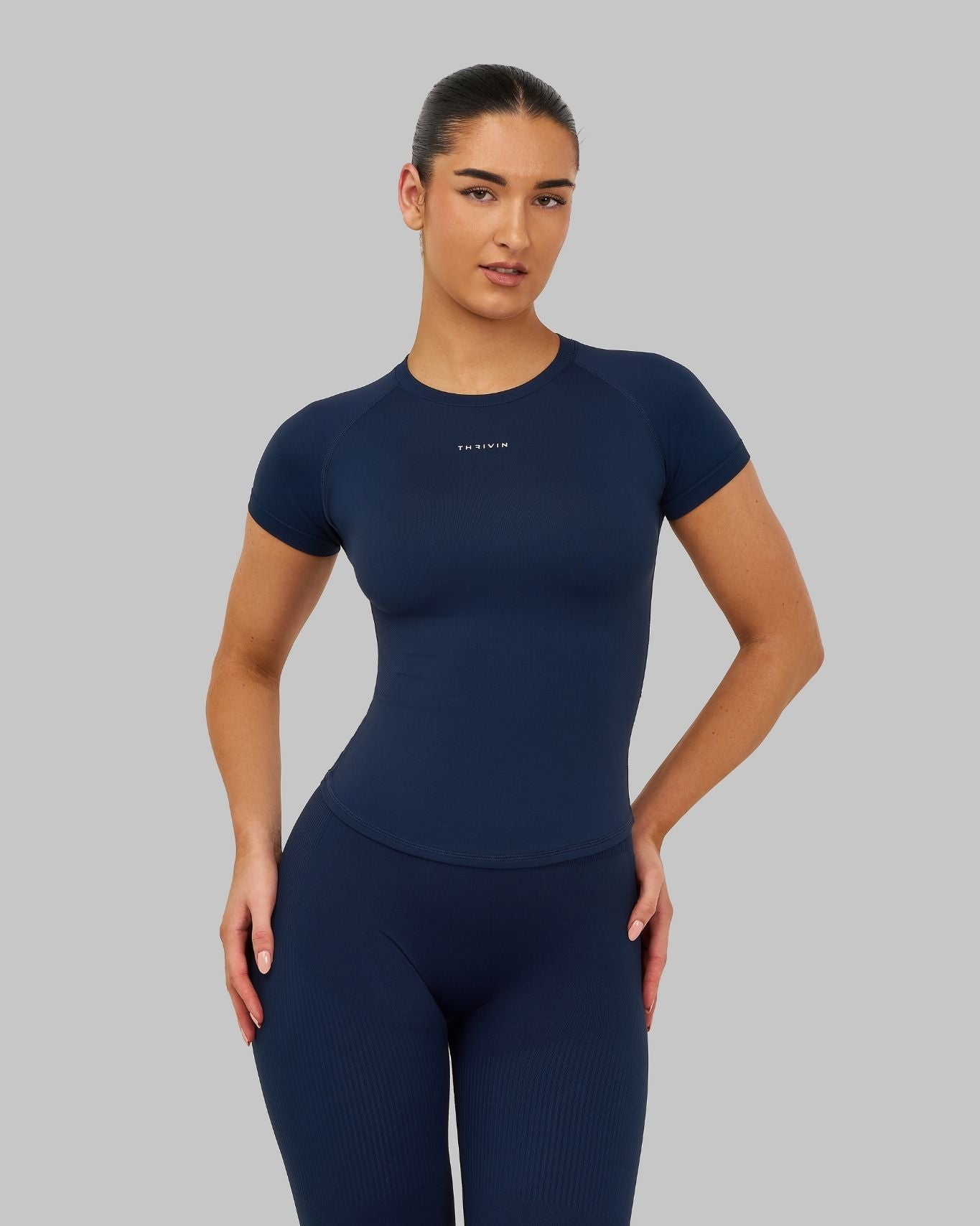 Elevate Compression T-shirt | Midnight Navy