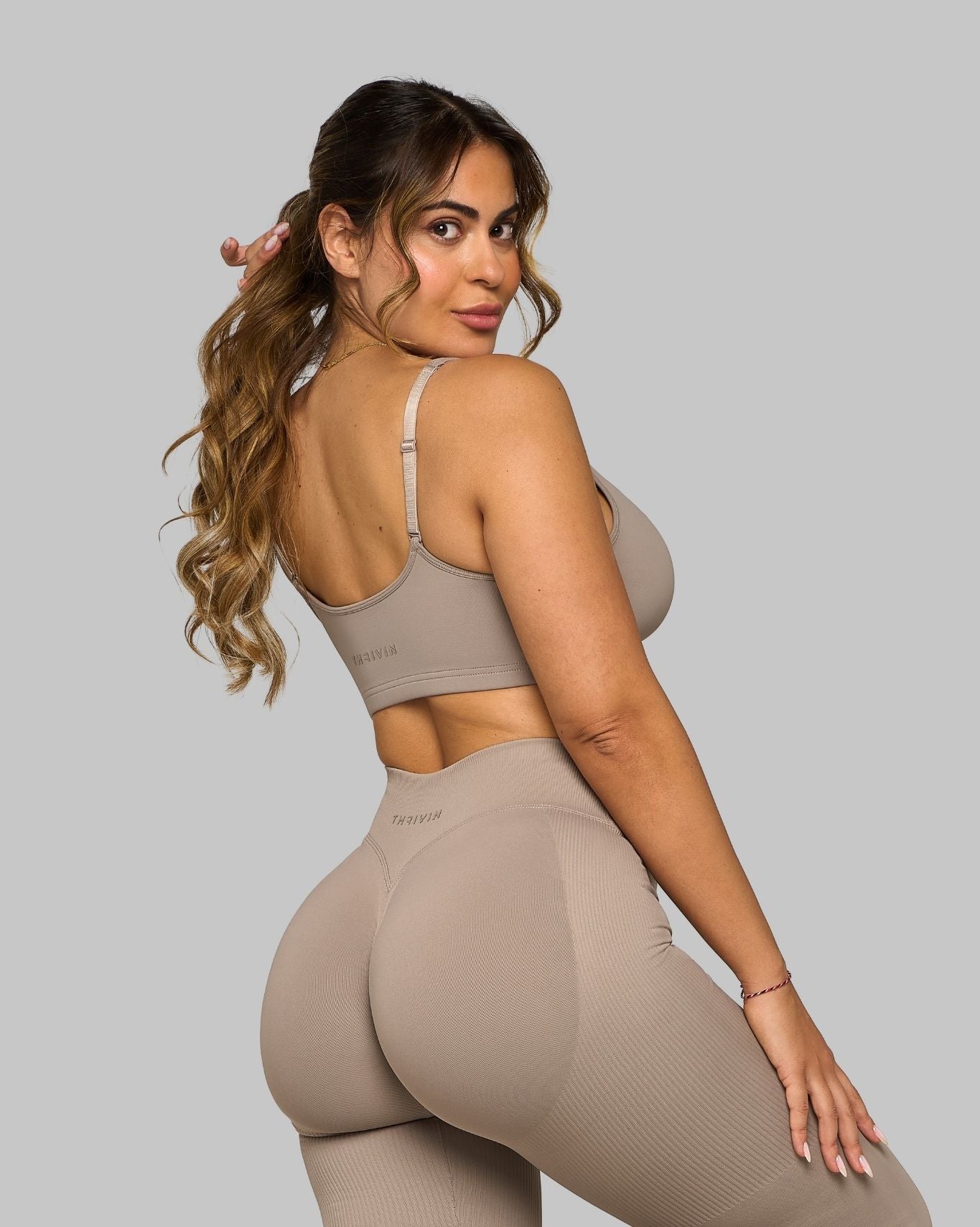 Chiara Sweetheart Impact Bra | Latte