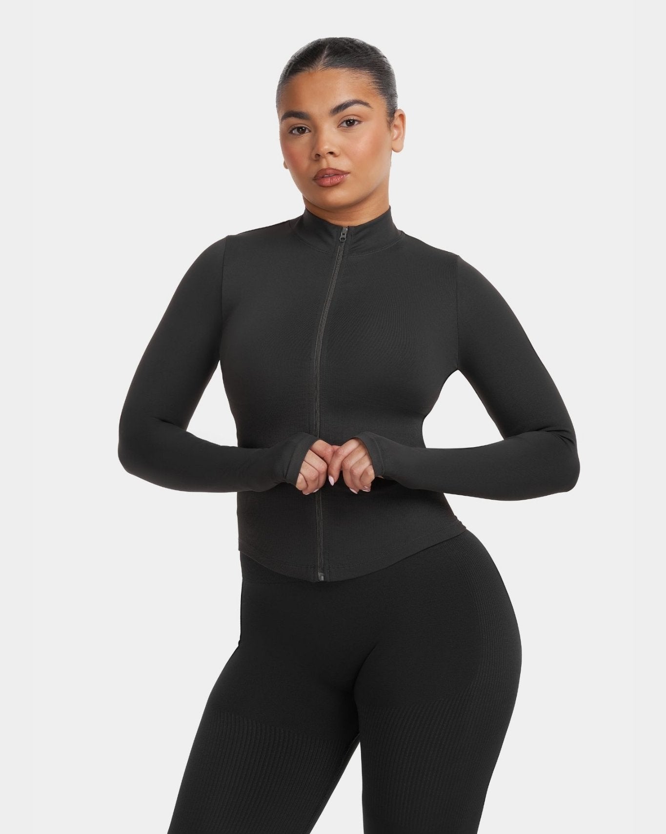 Sculpt Shapewear Jacket | Charcoal Grey