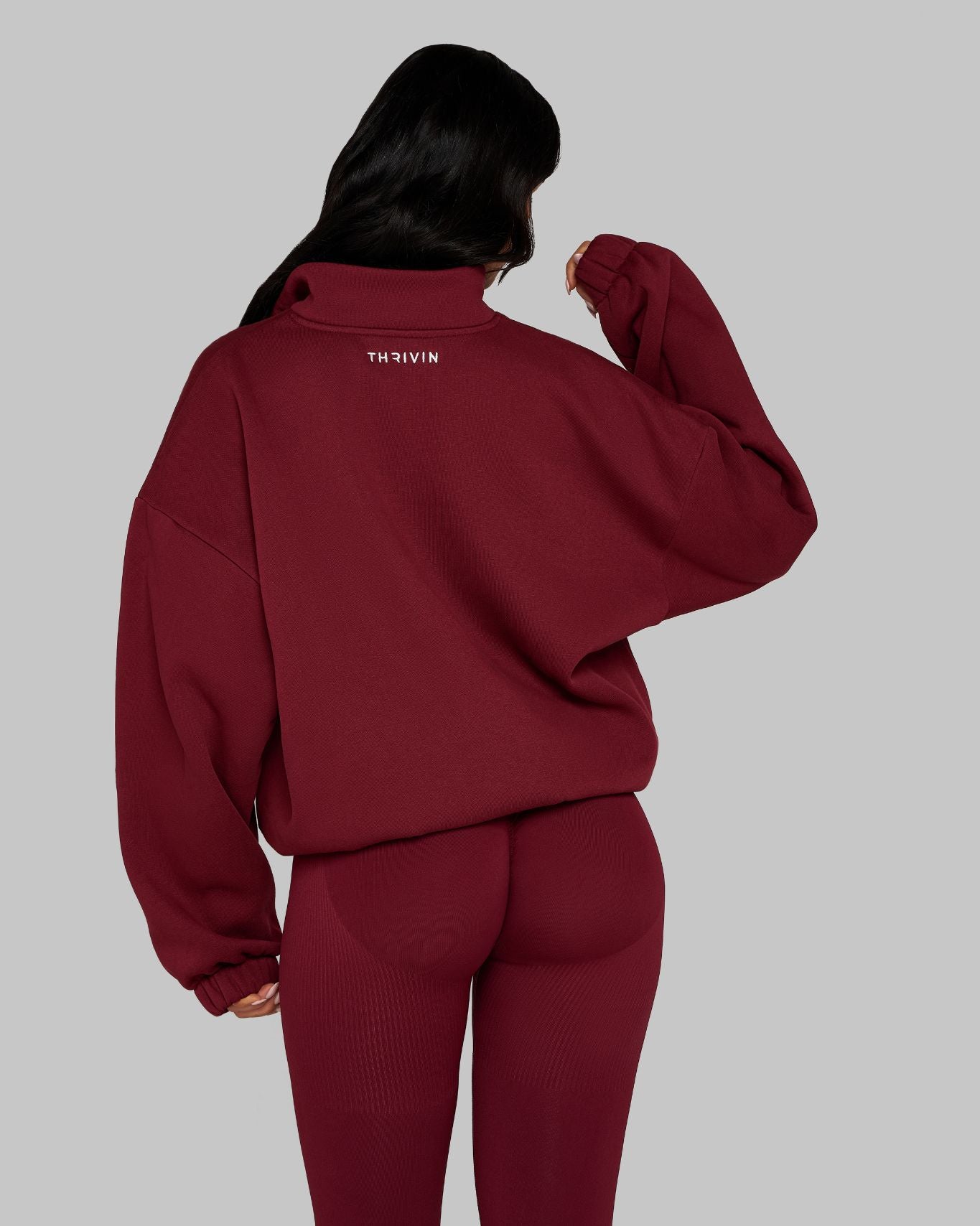 Original Halfzipper Sweater | Fine Wine