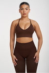 Multi-Way Sculpt Seamless Top | Bourbon Brown