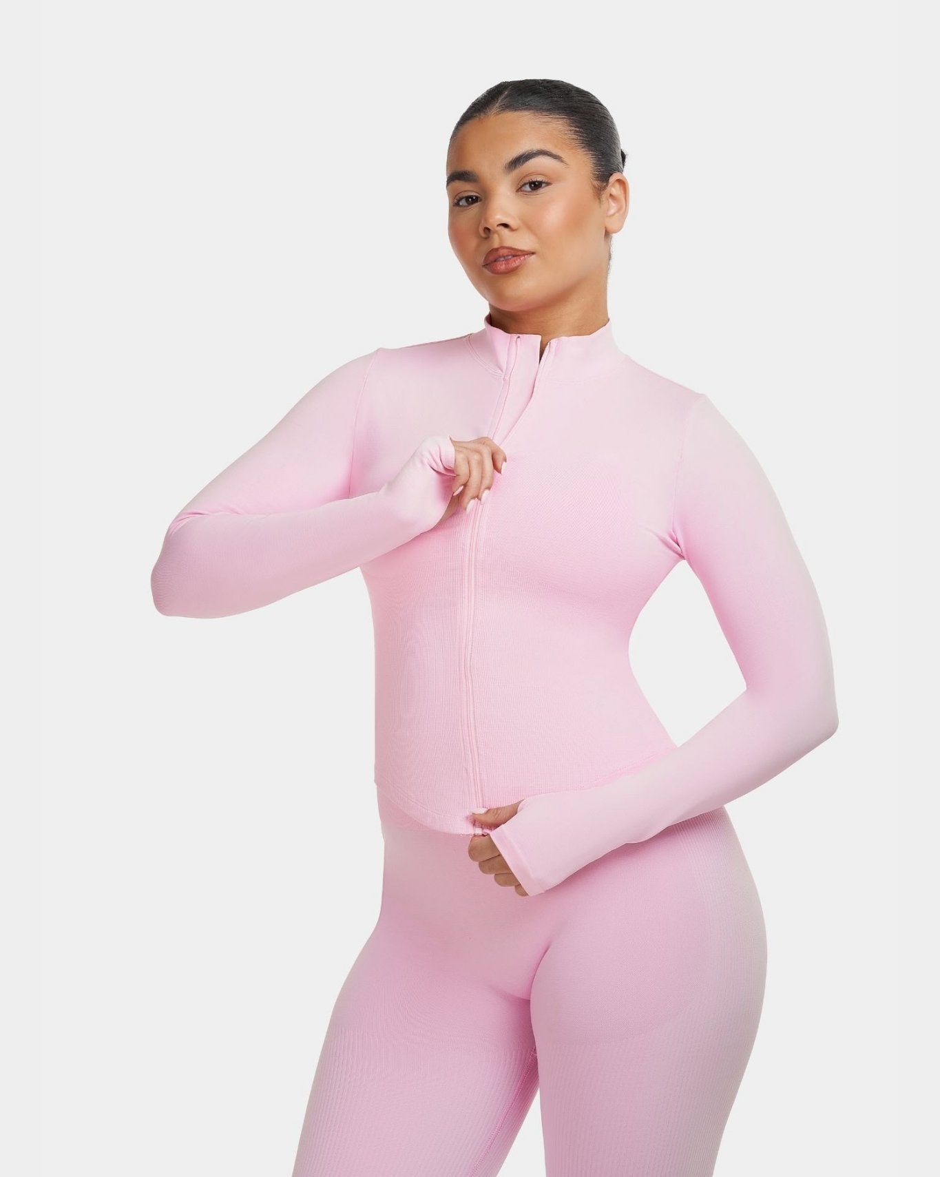 Sculpt Shapewear Jacket | Pilates Pink