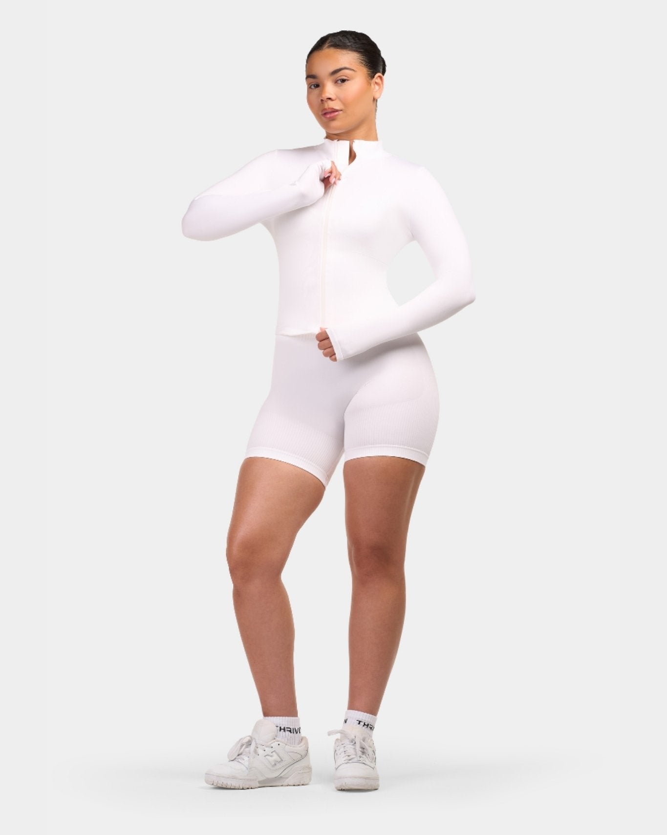 Sculpt Shapewear Jacket | White
