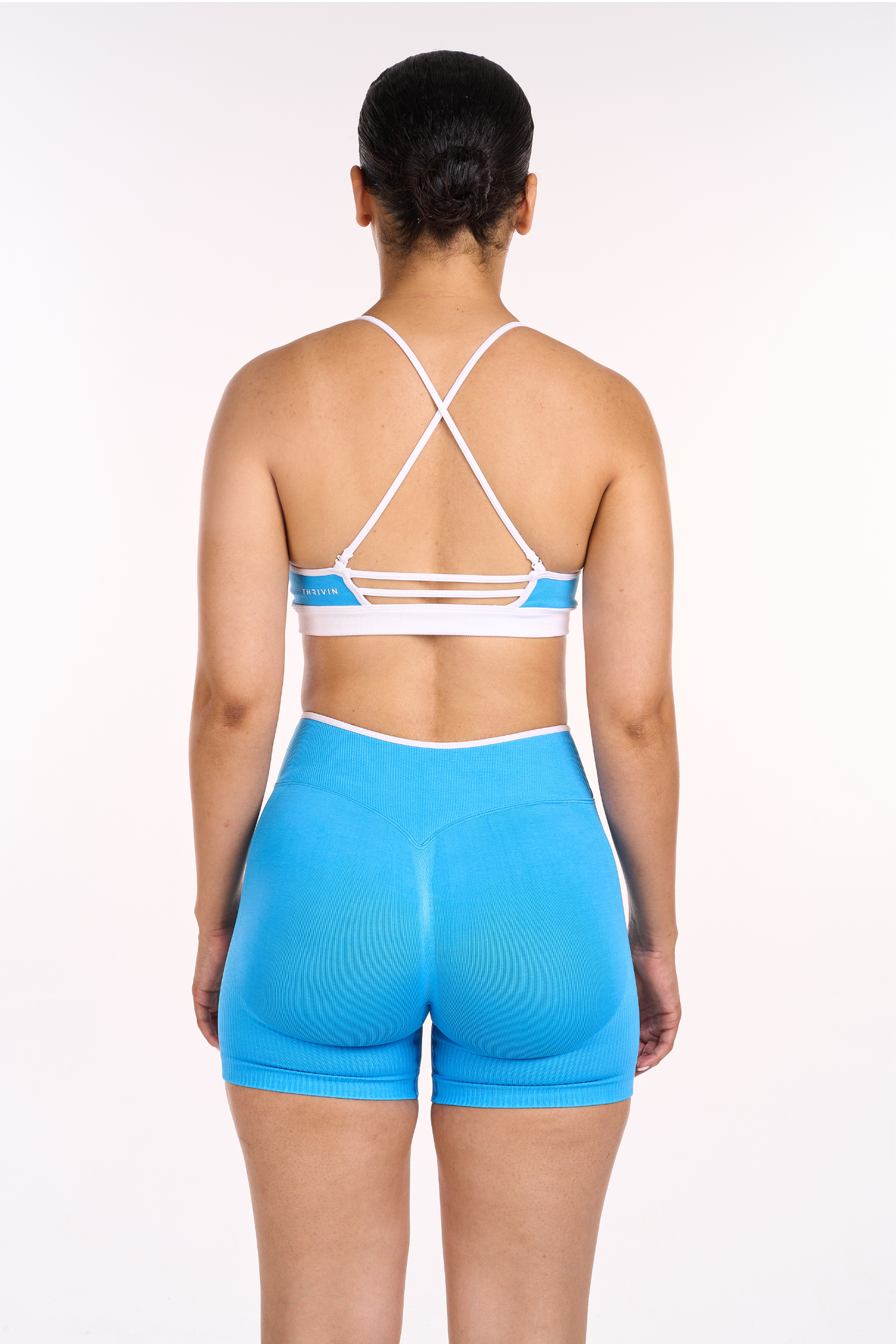 Multi-Way Rewind V-Edge Bra | Blue