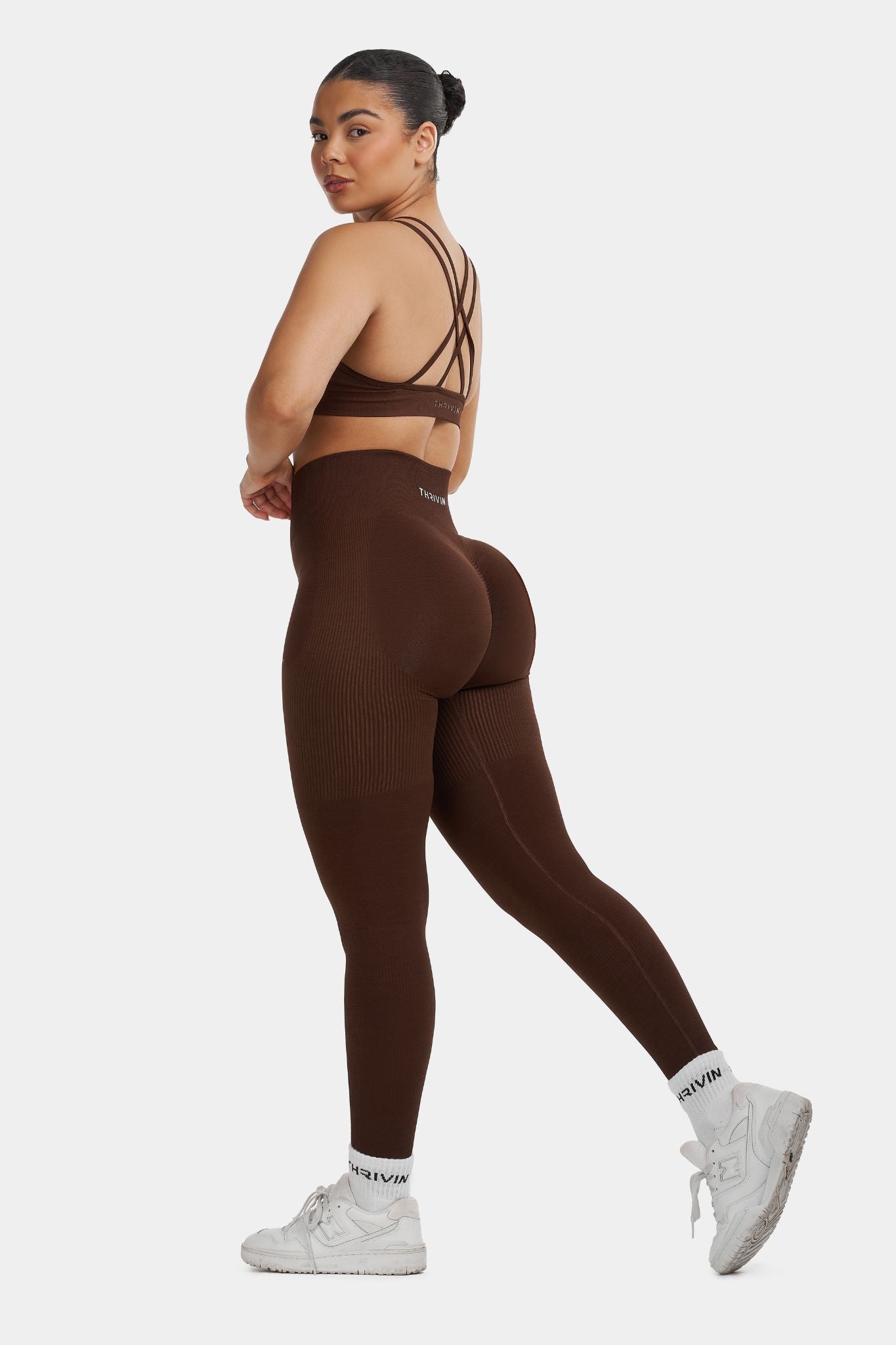 Sculpt Contour Leggings | Bourbon Brown | Pre-Order