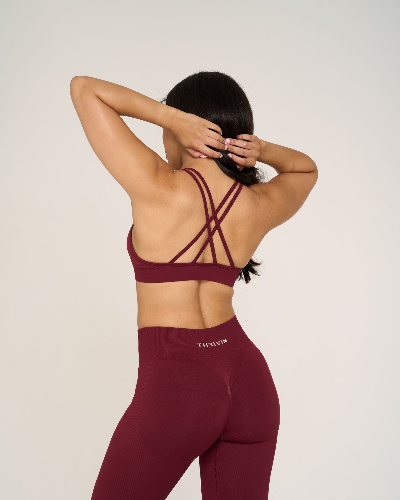 Sculpt Seamless Bra | New Burgundy