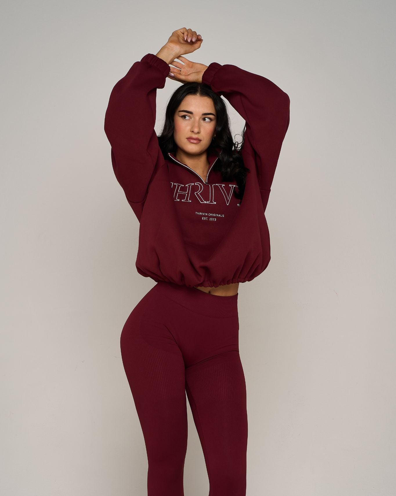 Original Halfzipper Sweater | Fine Wine