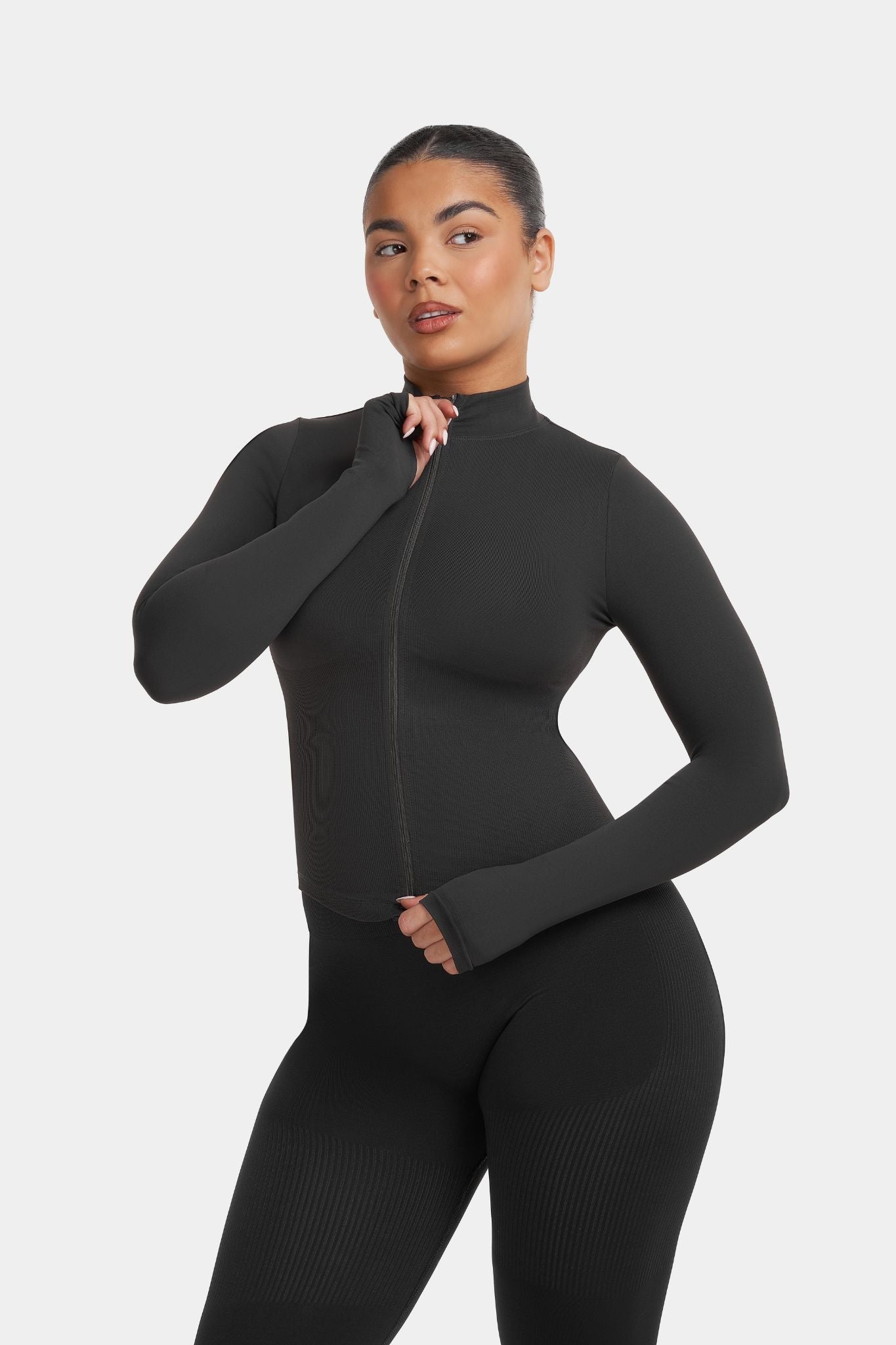 Sculpt Shapewear Jacket | Charcoal Grey