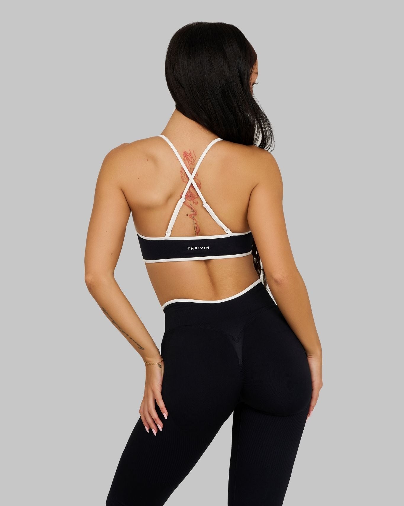 Outline Sweetheart Multiway Bra | Night Black