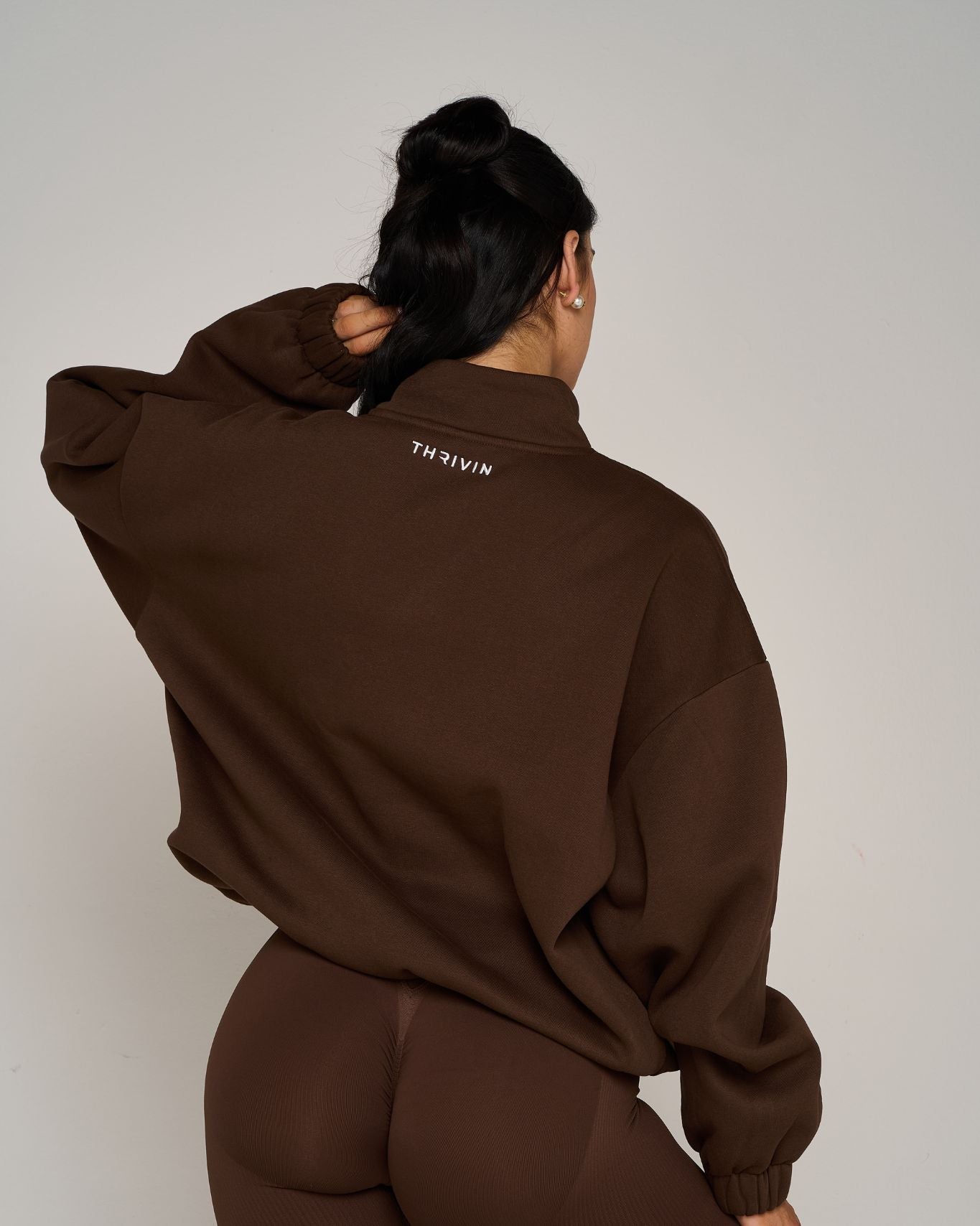 Original Halfzipper Sweater | Bourbon Brown