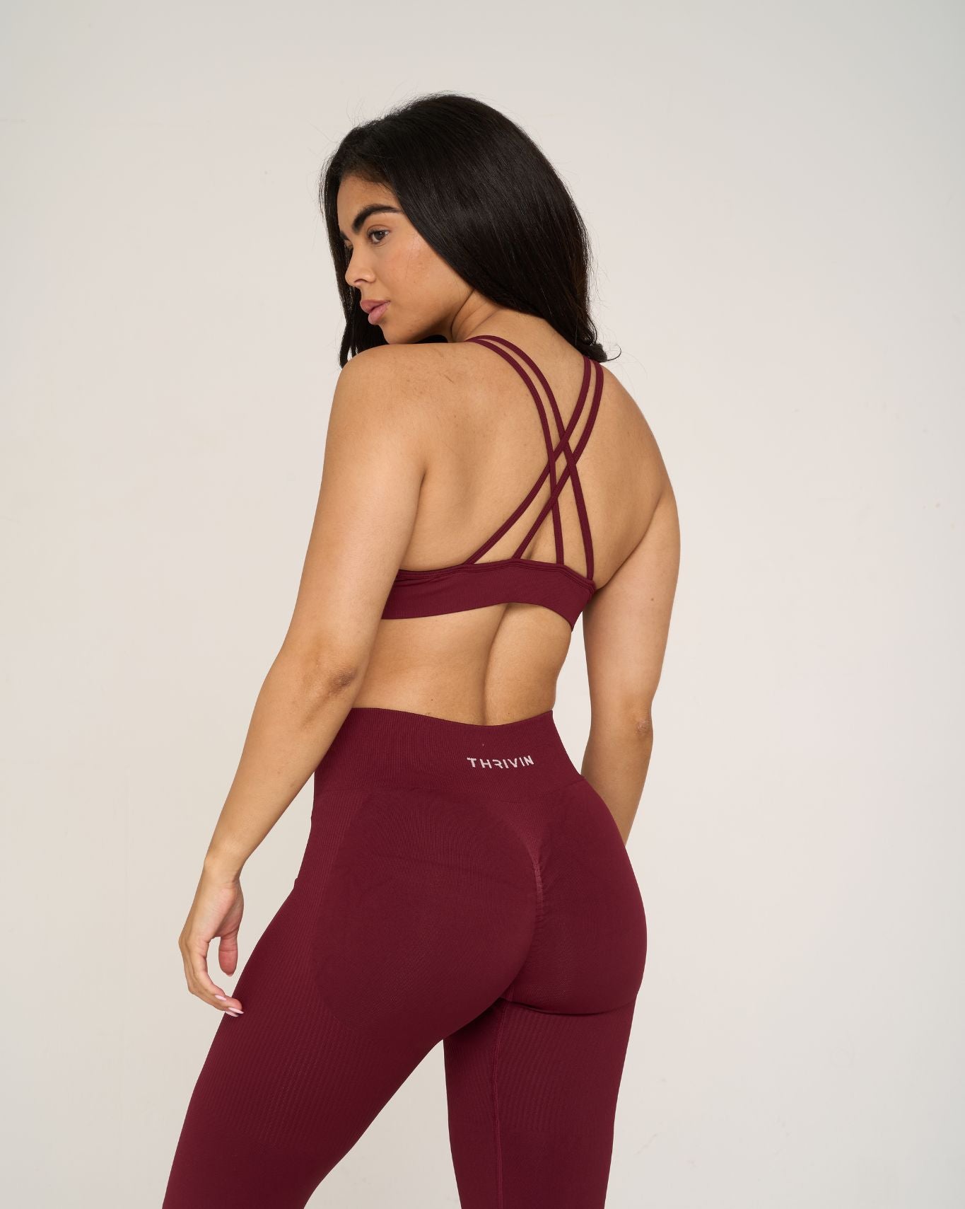 Sculpt Seamless Bra | New Burgundy
