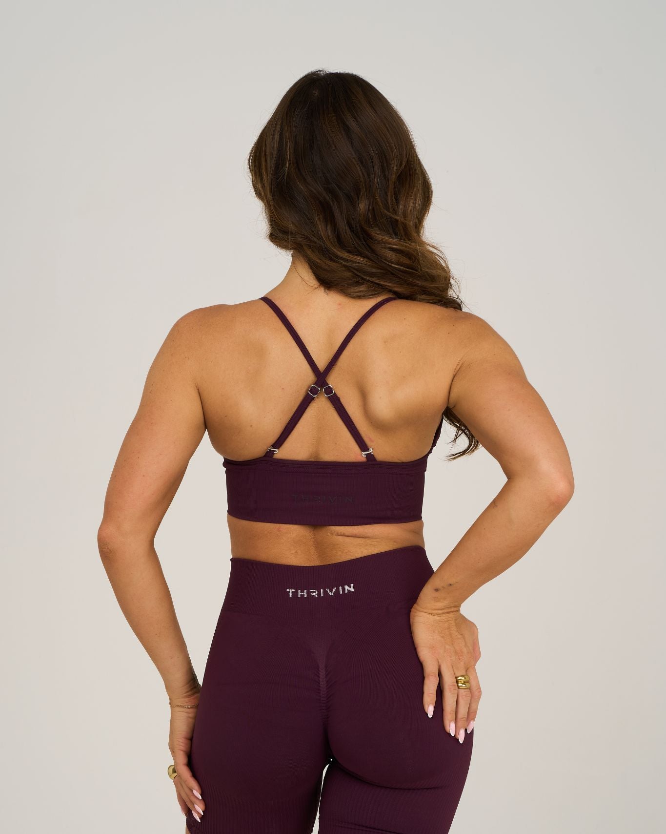 Elevate Multi-Way Sculpt Seamless Bra | Winter Plum