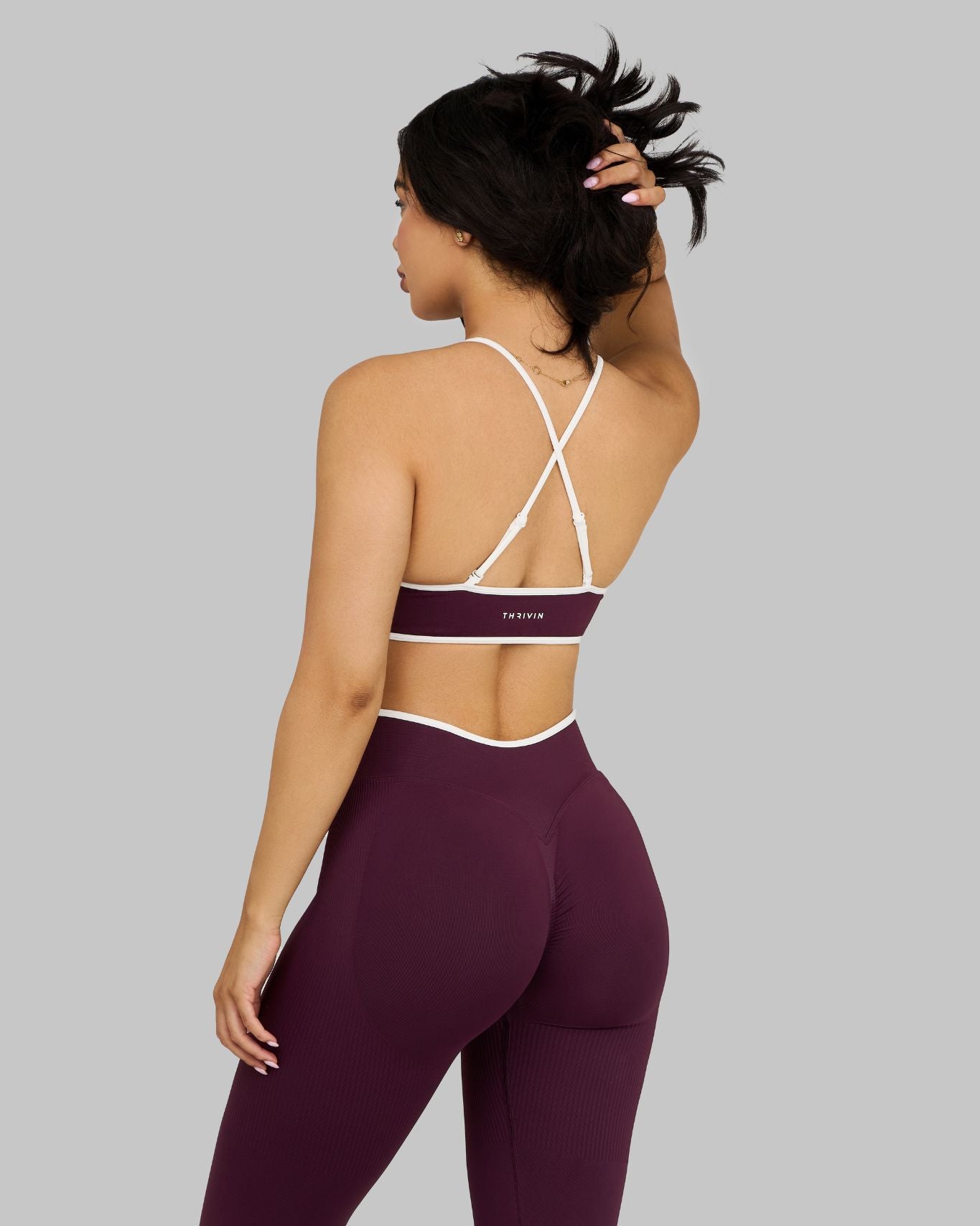 Outline Sweetheart Multiway Bra | Winter Plum