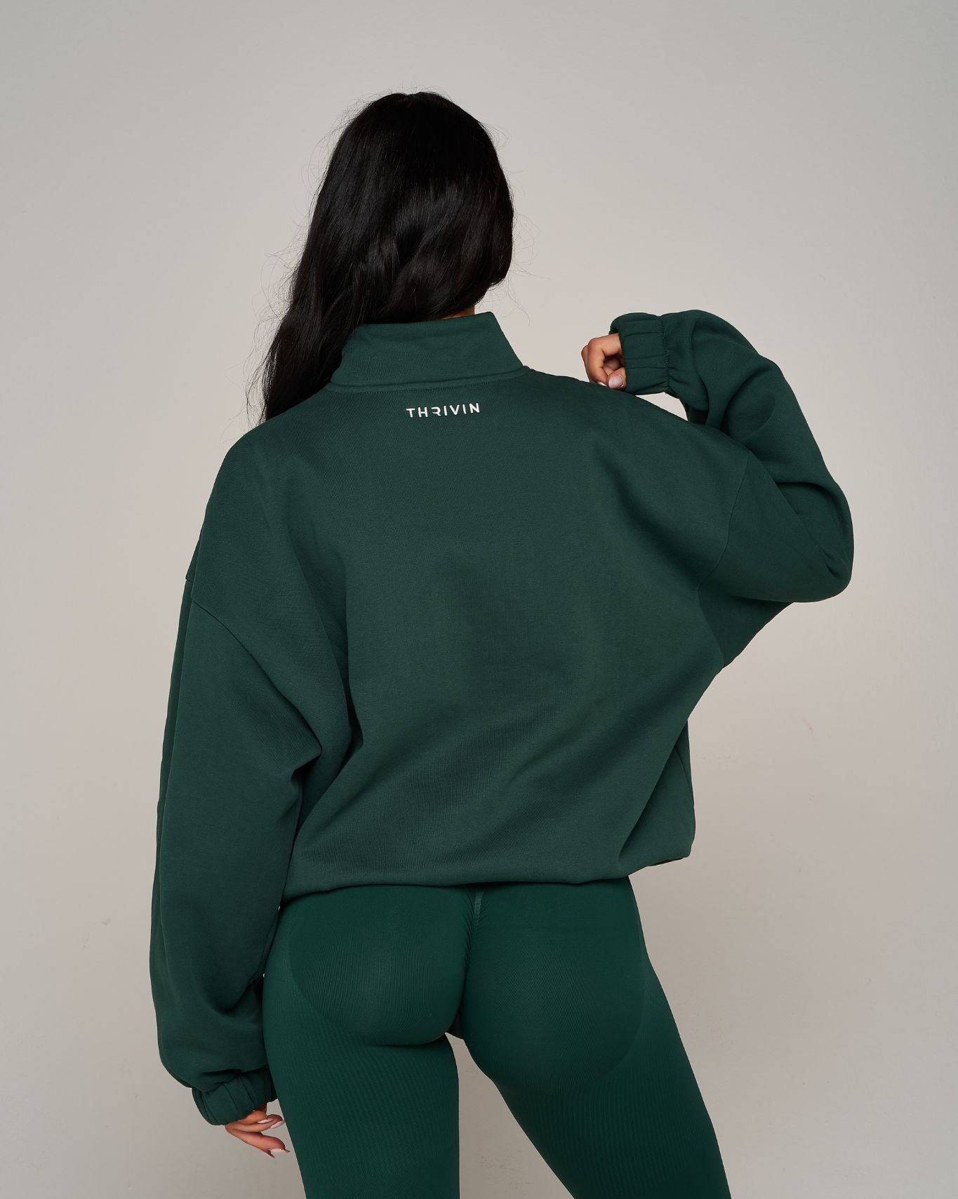 Original Halfzipper Sweater | Pine Green