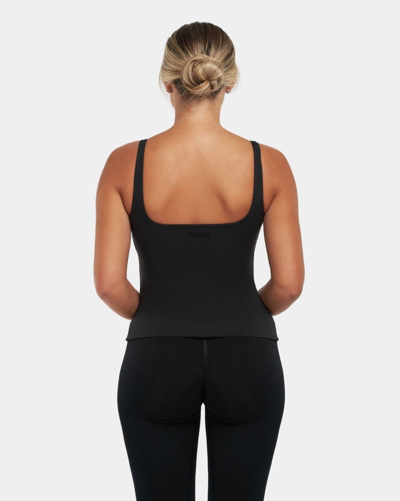 Arise - Seamless Sculpt Ribbed Contour Leggings - Zwart