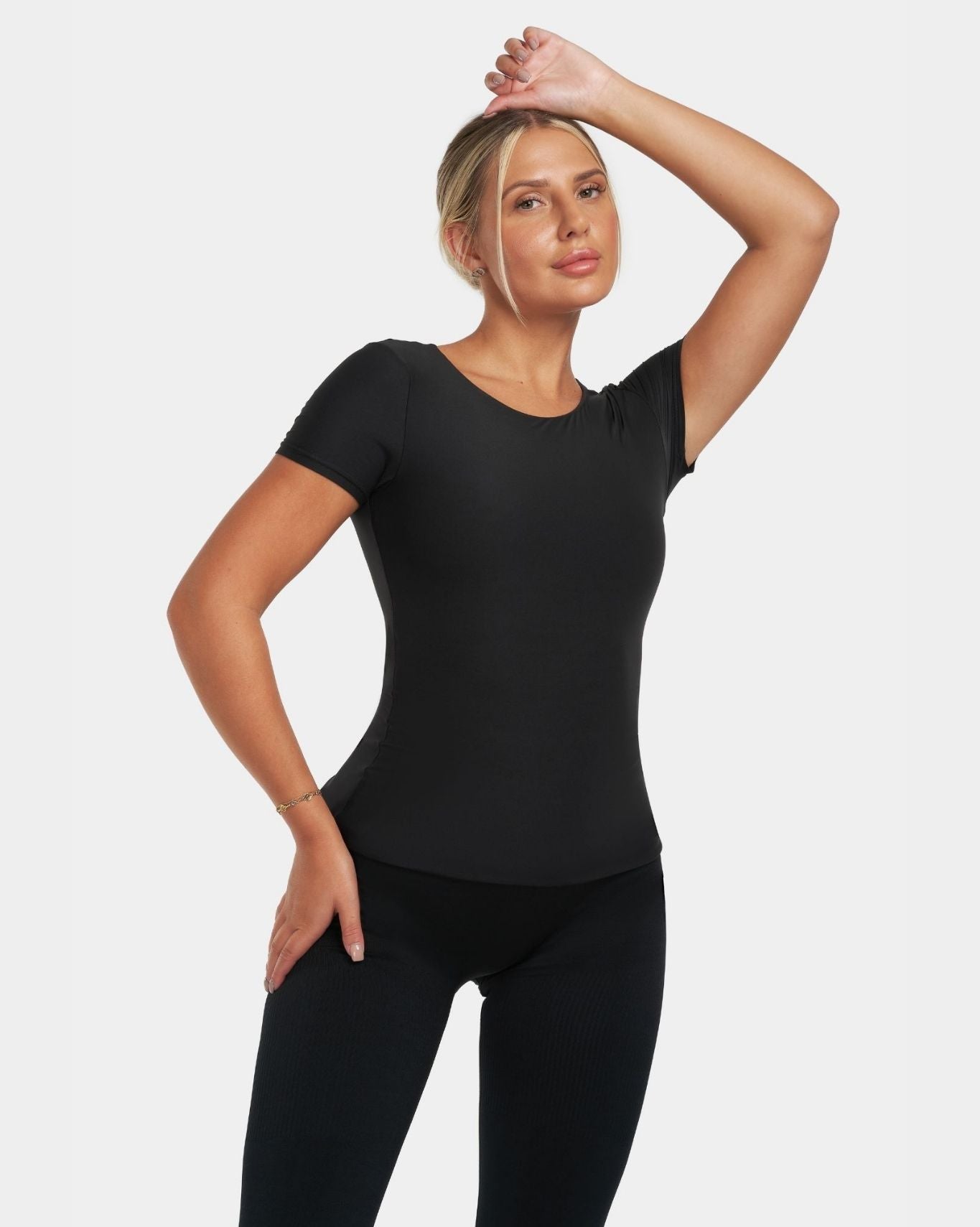 Short Sleeve Top | Black