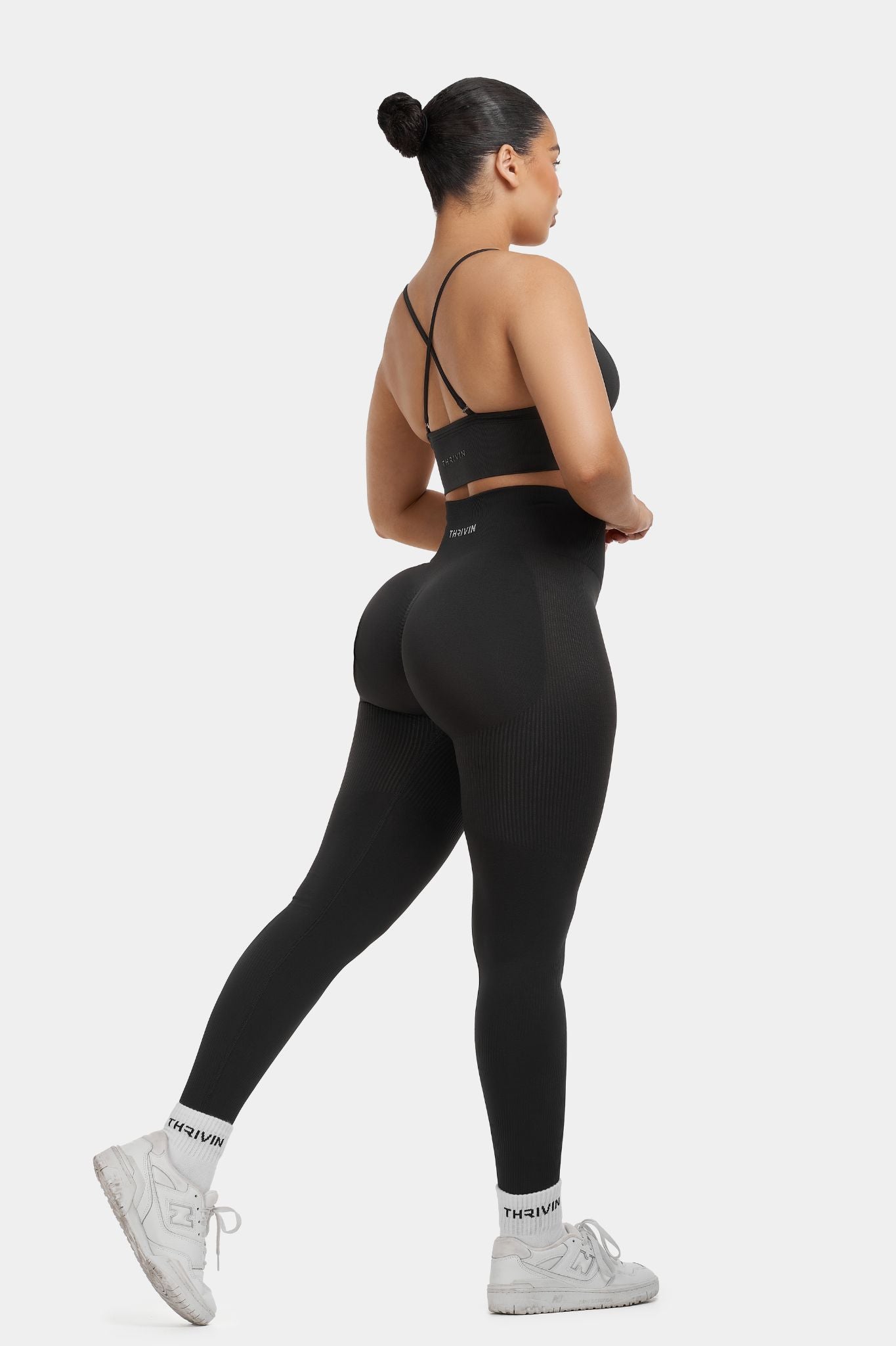 Sculpt Contour Leggings | Charcoal Grey