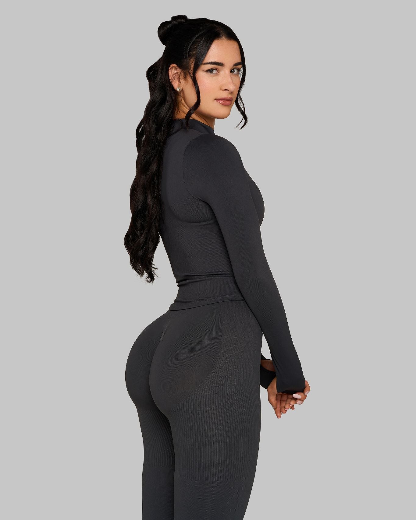 Elevate Sculpt Shapewear Jacket | Charcoal Grey