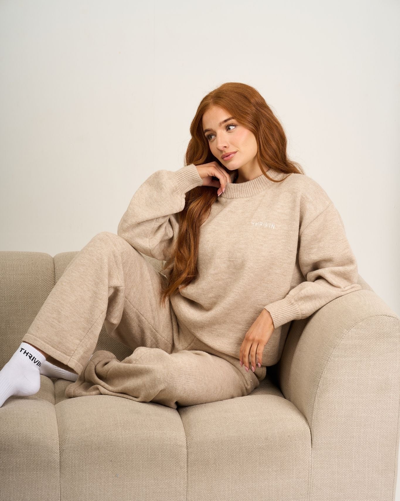 Essential Knitted Sweater | Oat