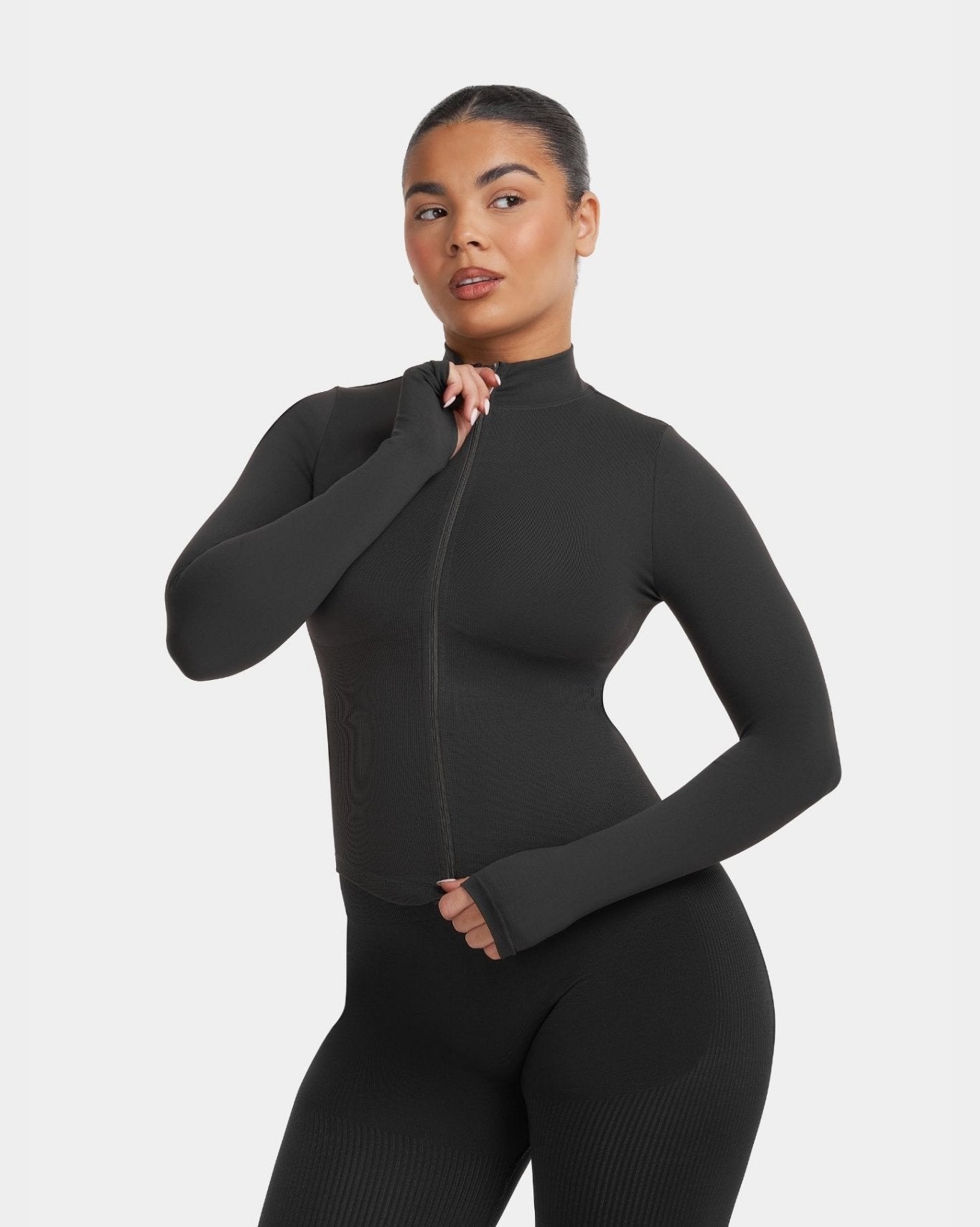 Sculpt Shapewear Jacket | Charcoal Grey
