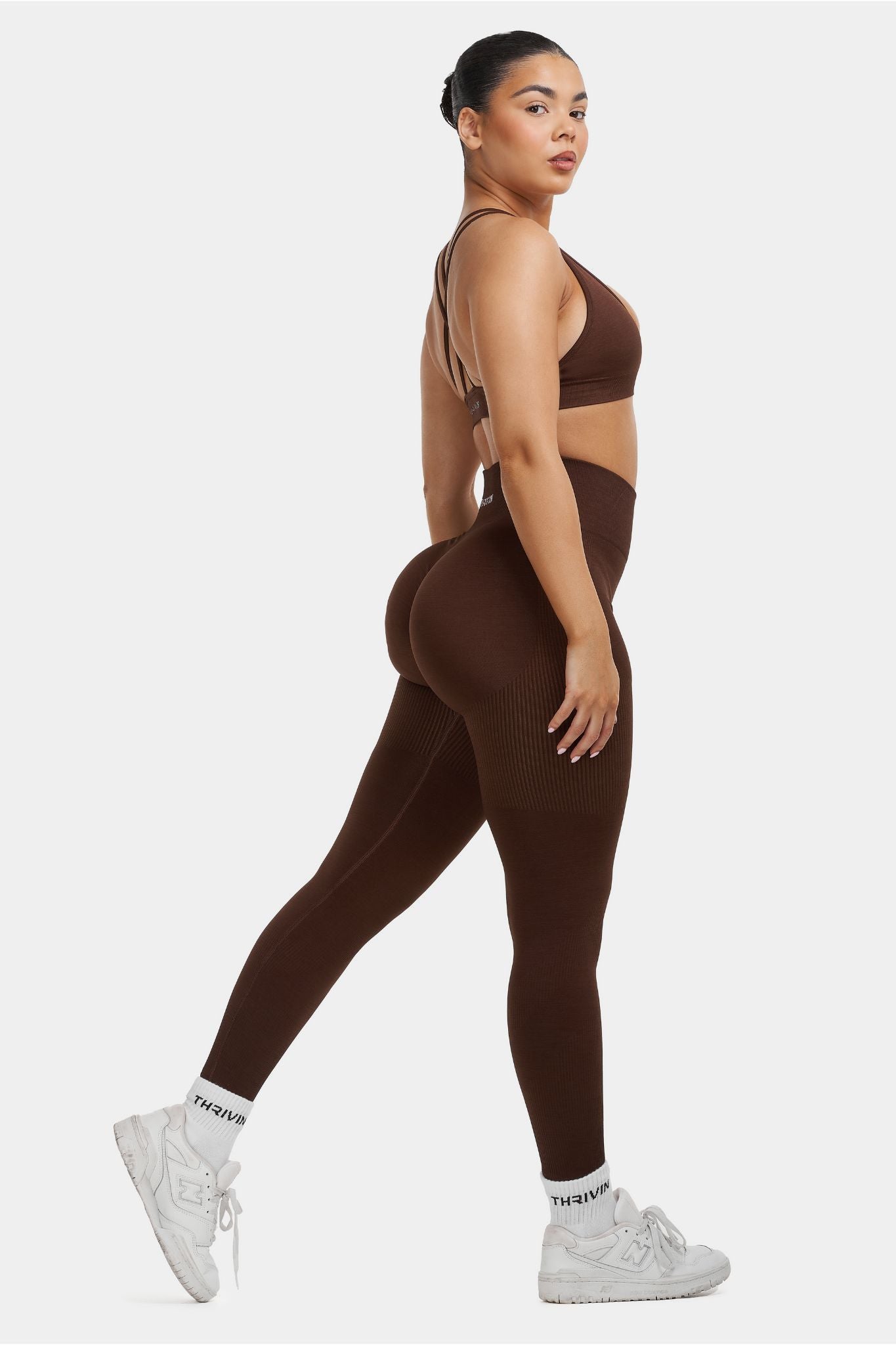 Sculpt Contour Leggings | Bourbon Brown | Pre-Order