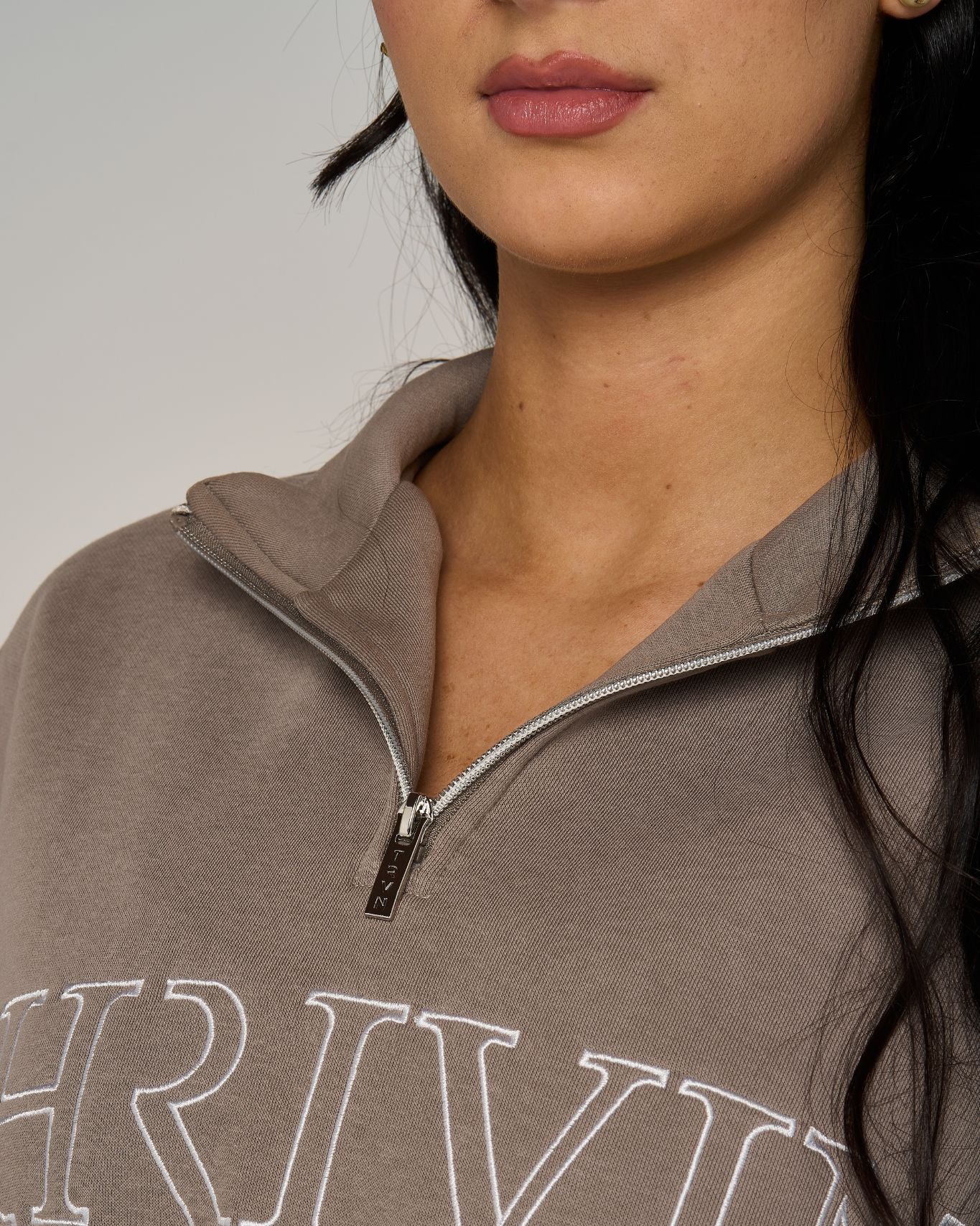 Original Halfzipper Sweater | Latte