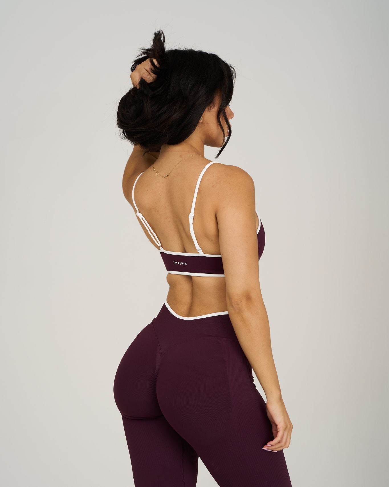 Outline Sweetheart Multiway Bra | Winter Plum