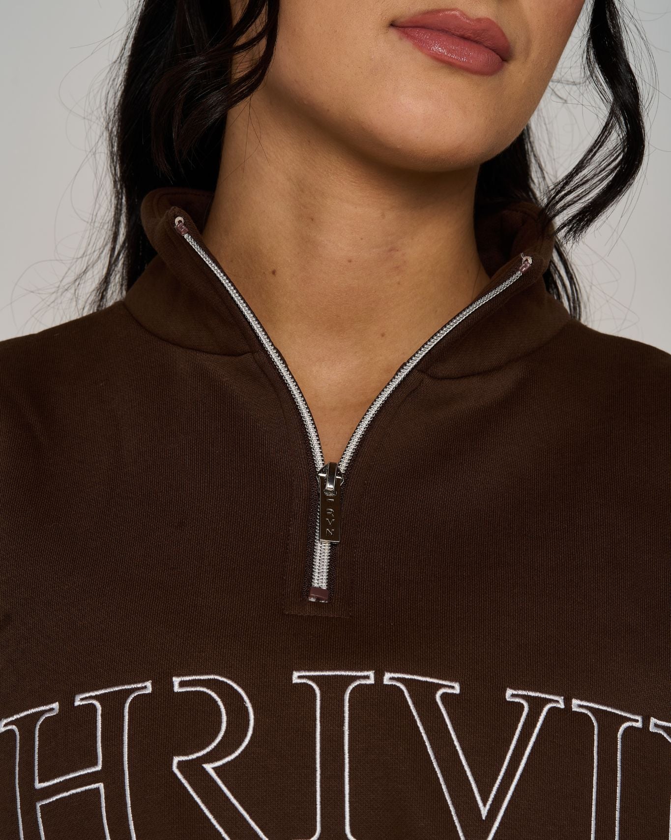 Original Halfzipper Sweater | Bourbon Brown