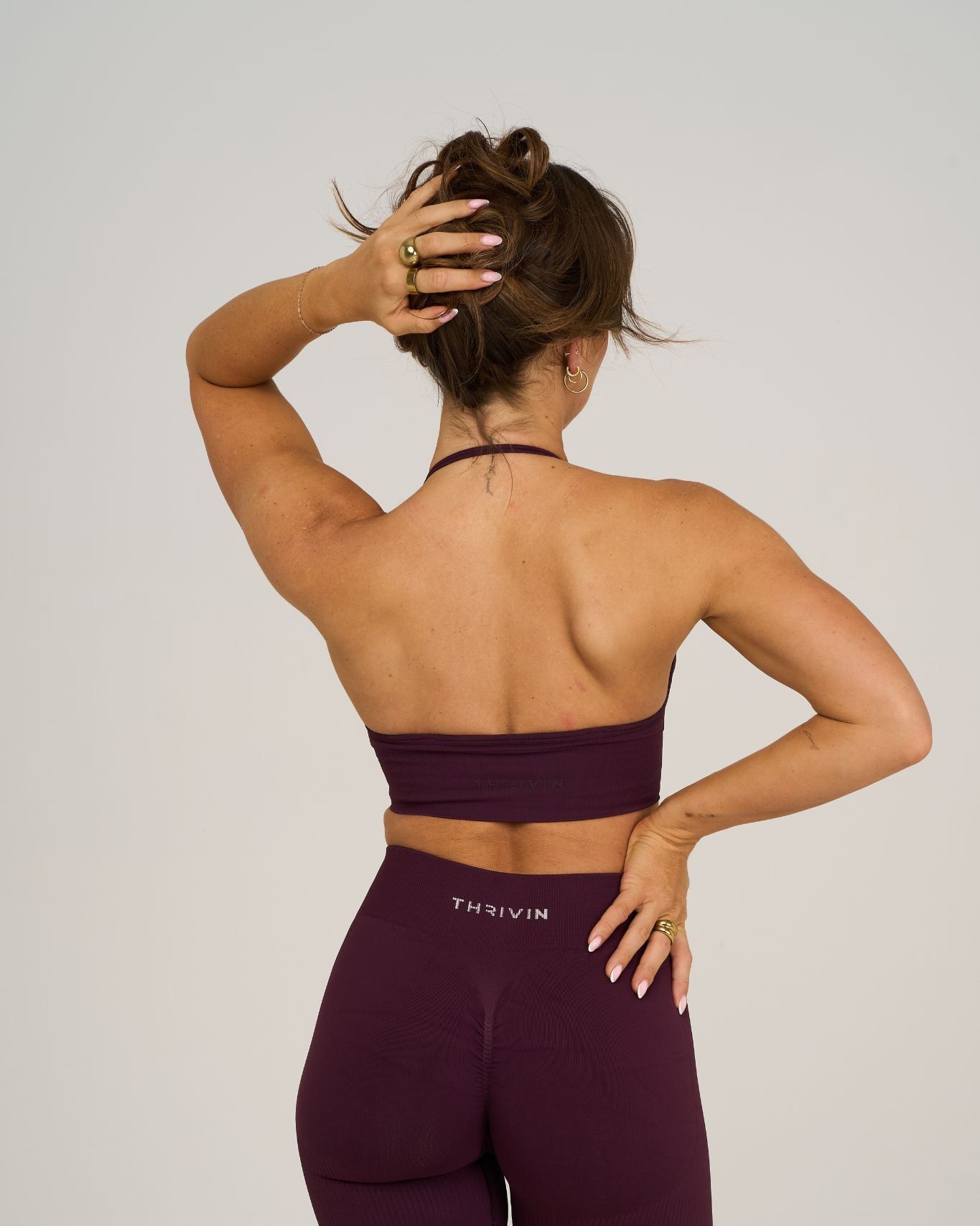 Elevate Multi-Way Sculpt Seamless Bra | Winter Plum