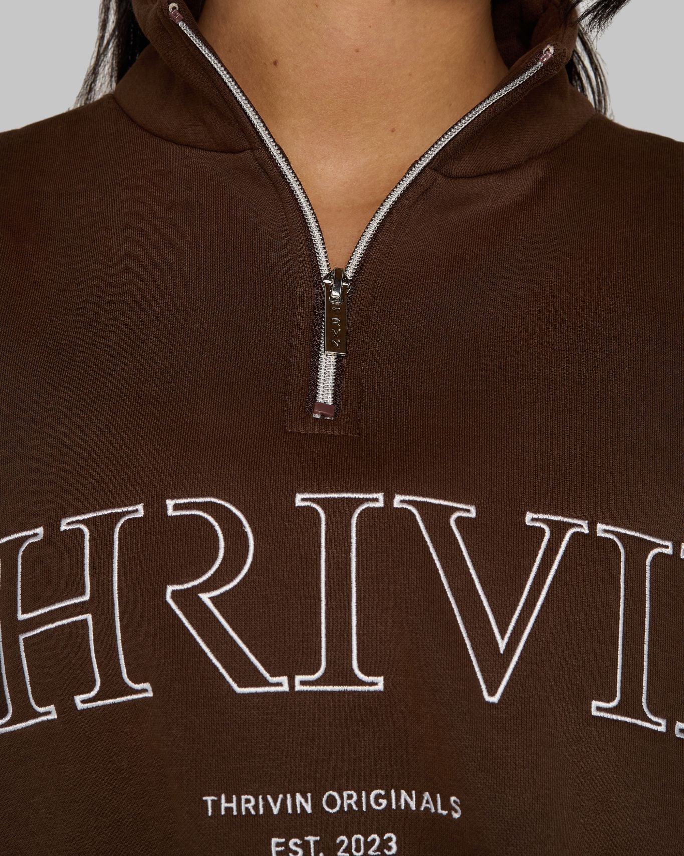 Original Halfzipper Sweater | Bourbon Brown