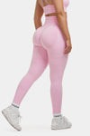 Sculpt Contour Leggings | Pilates Pink