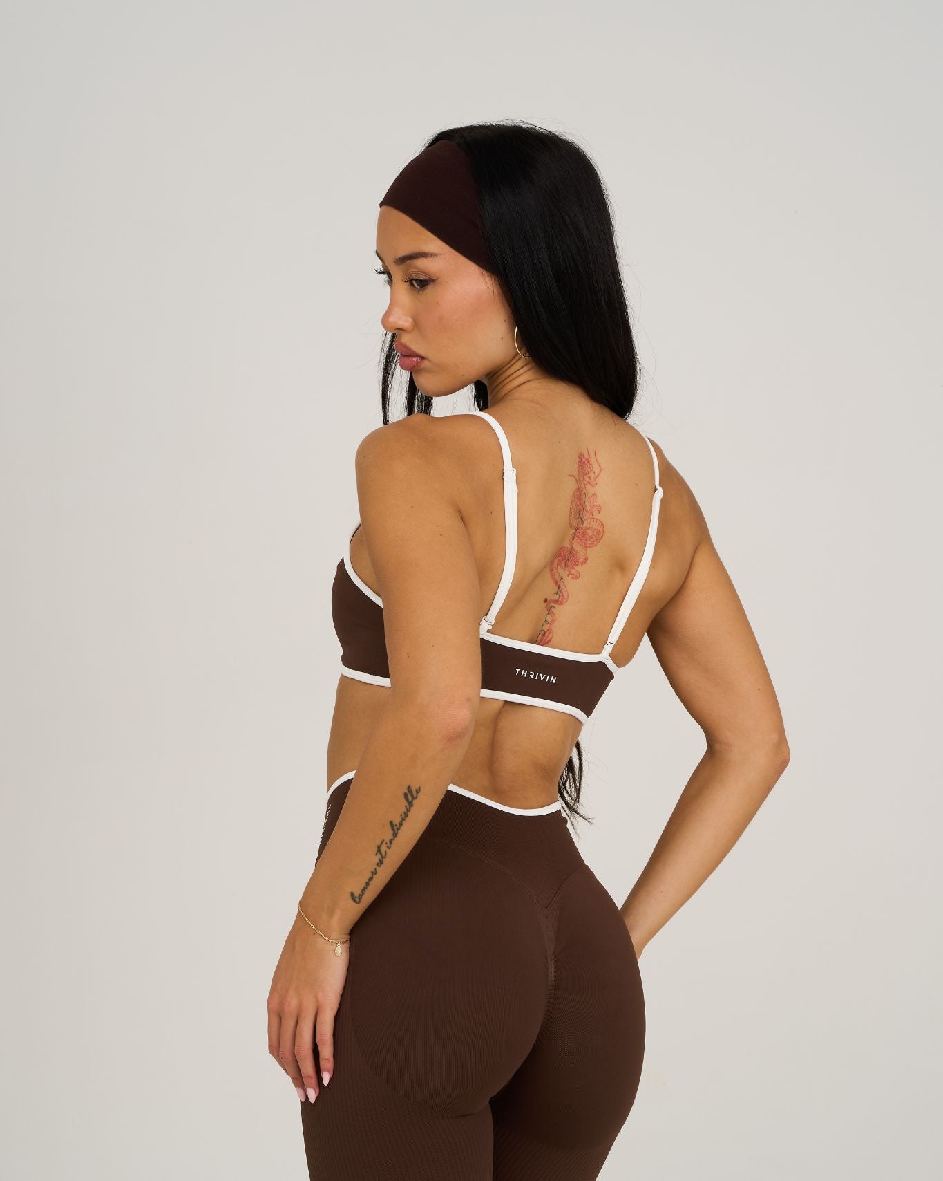 Outline Sweetheart Multiway Bra | Bourbon Brown
