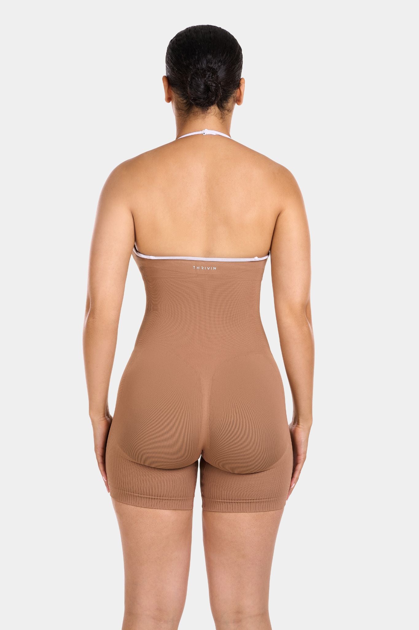 Hotline Multi-Way Sculpt Seamless Bodysuit | Caramel