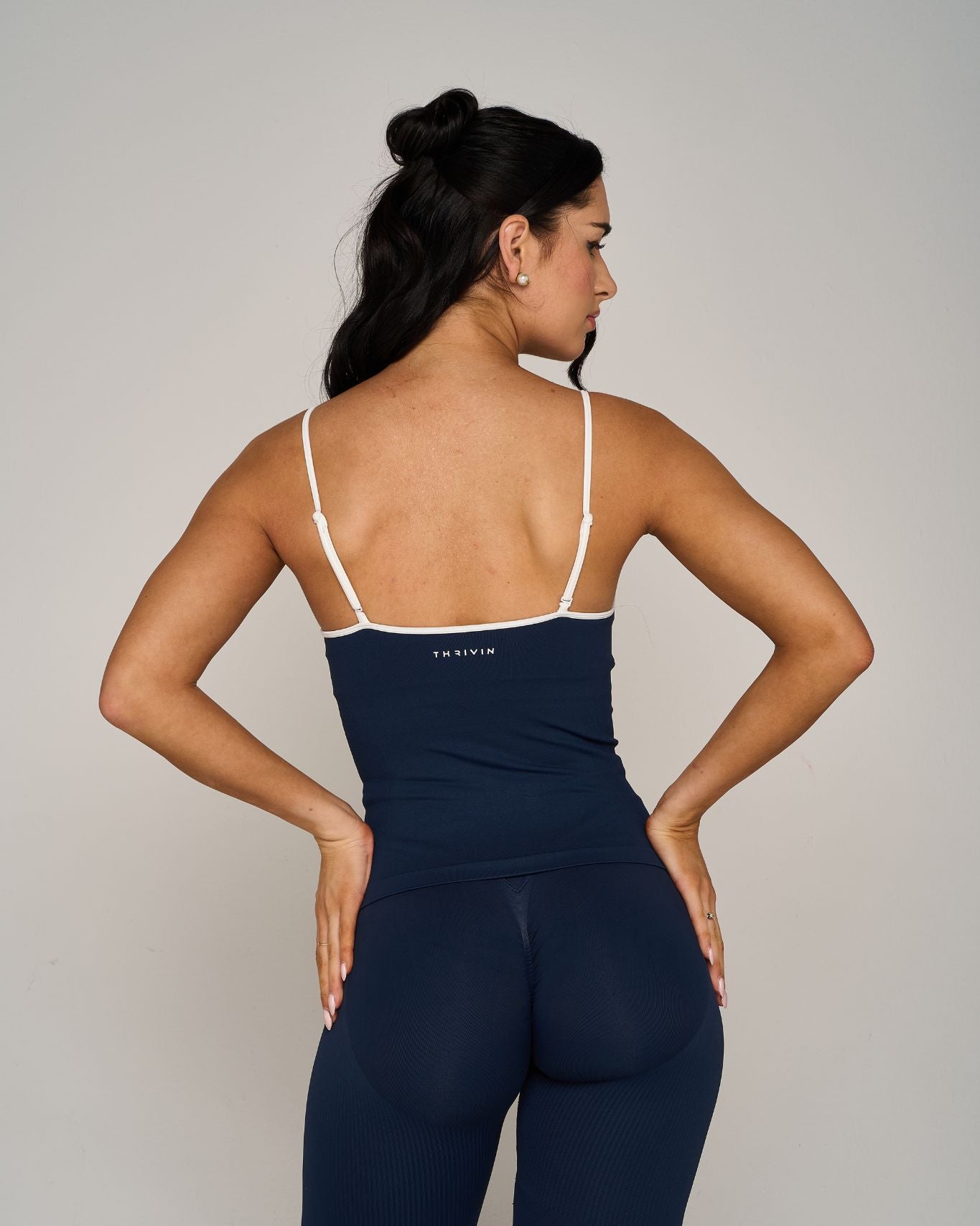 Outline Sweetheart Tanktop | Midnight Navy