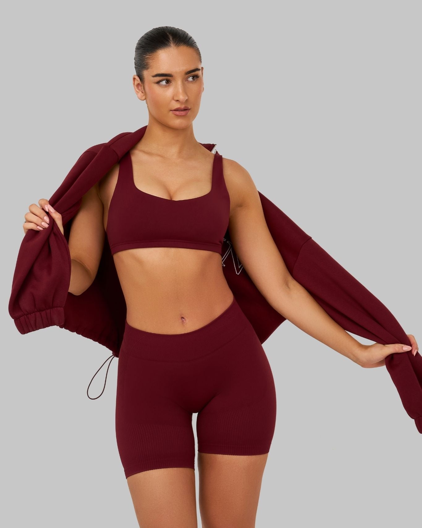 Elevate Medium Impact Bra | Fine Wine