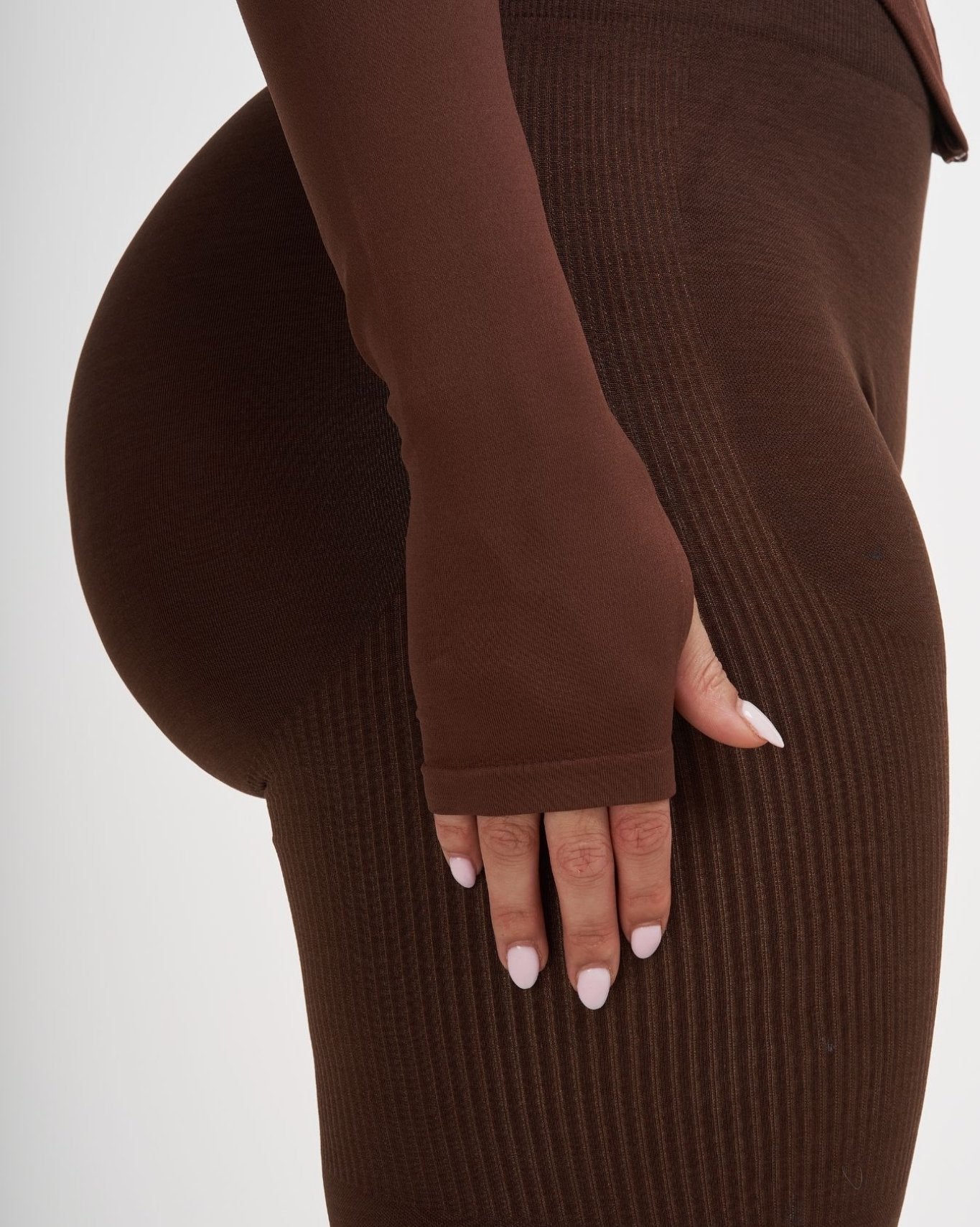 Sculpt Shapewear Jacket | Bourbon Brown
